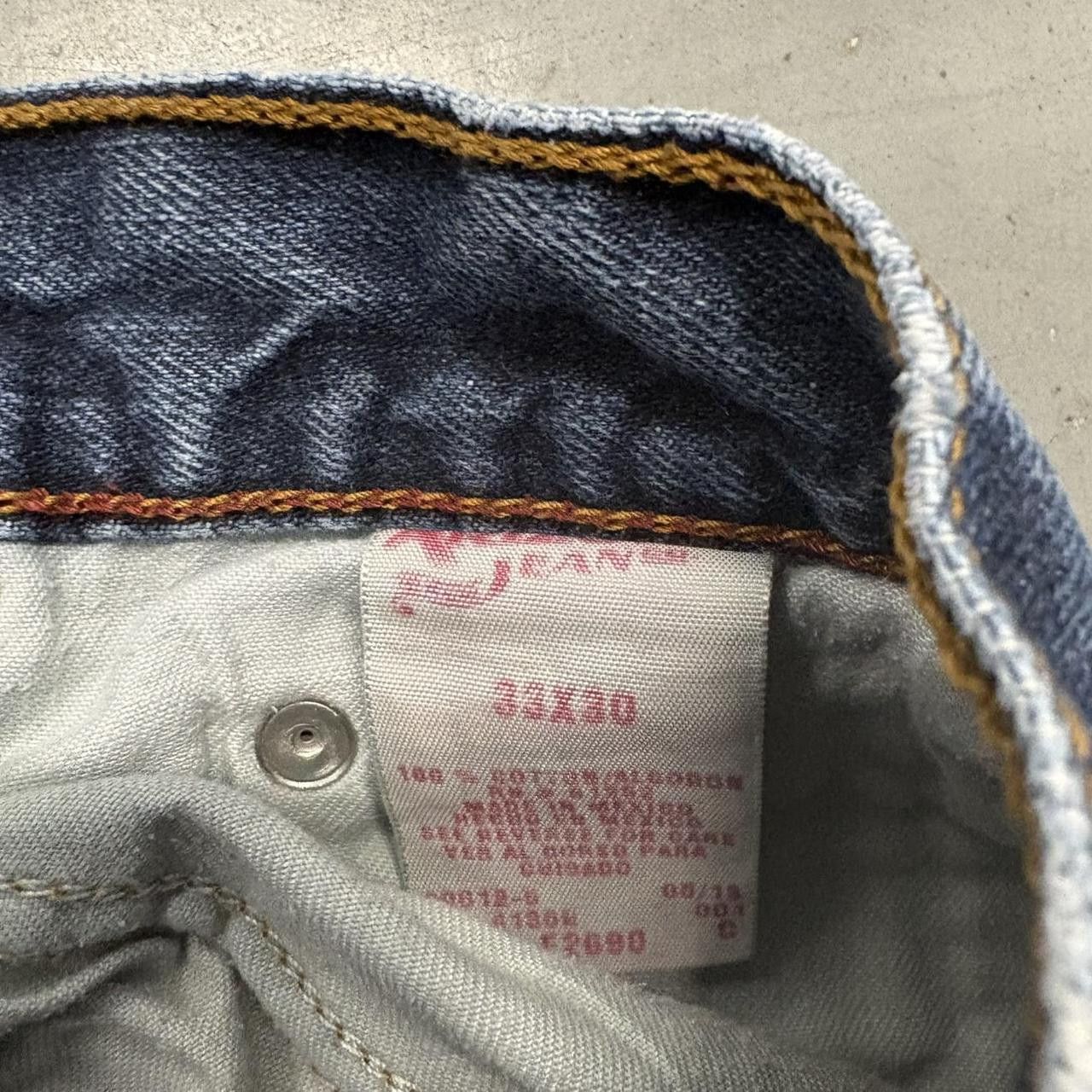 Vintage Crazy Vintage Y2K/2000s Baggy Arizona Jeans Dark Blue Wash Streetwear Denim Jeans! Size US 33 - 6 Thumbnail