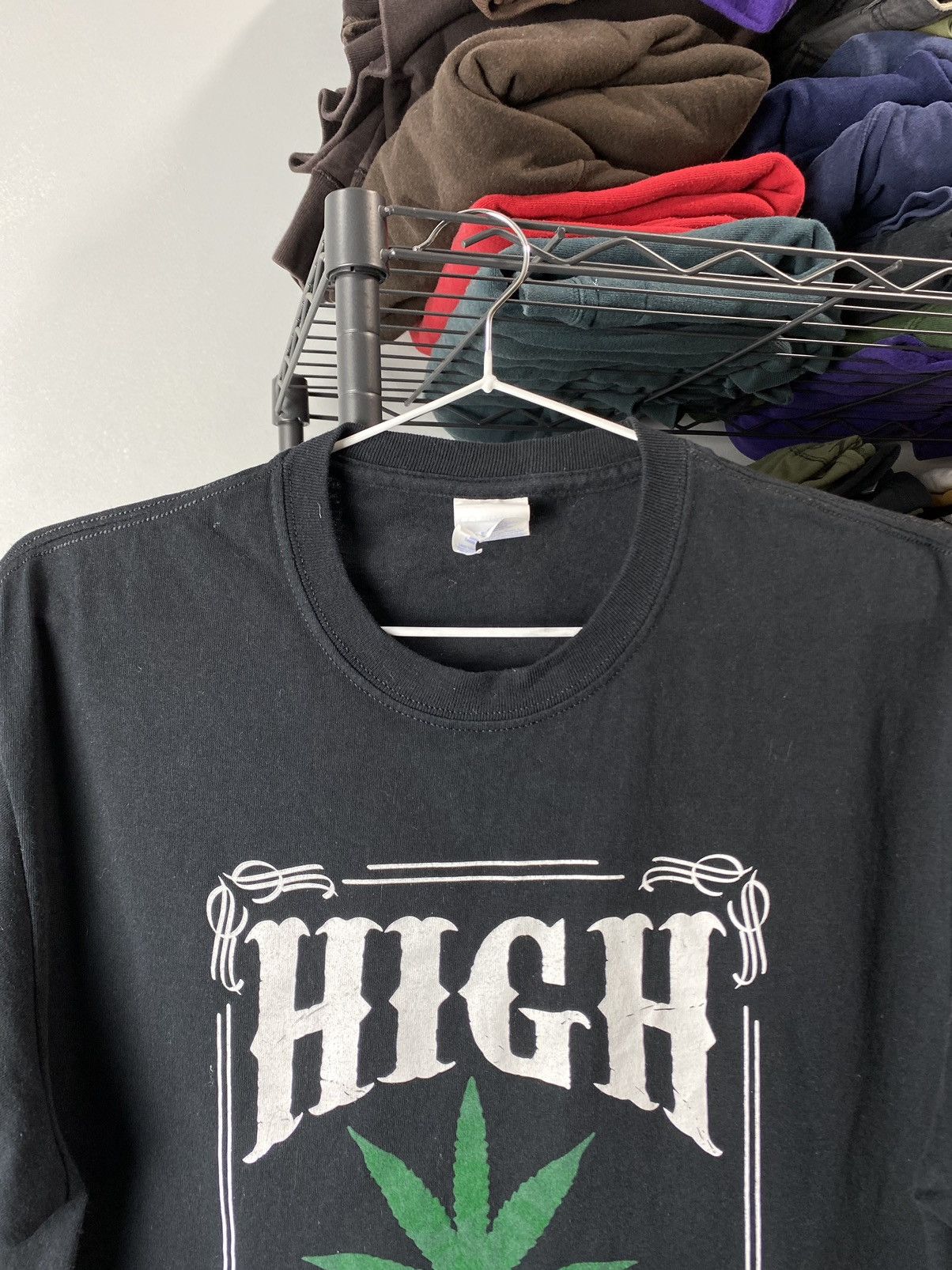 Band Tees Vintage Cannabis Marijuana T Shirt Smoke Weed LSD Size US M / EU 48-50 / 2 - 4 Thumbnail