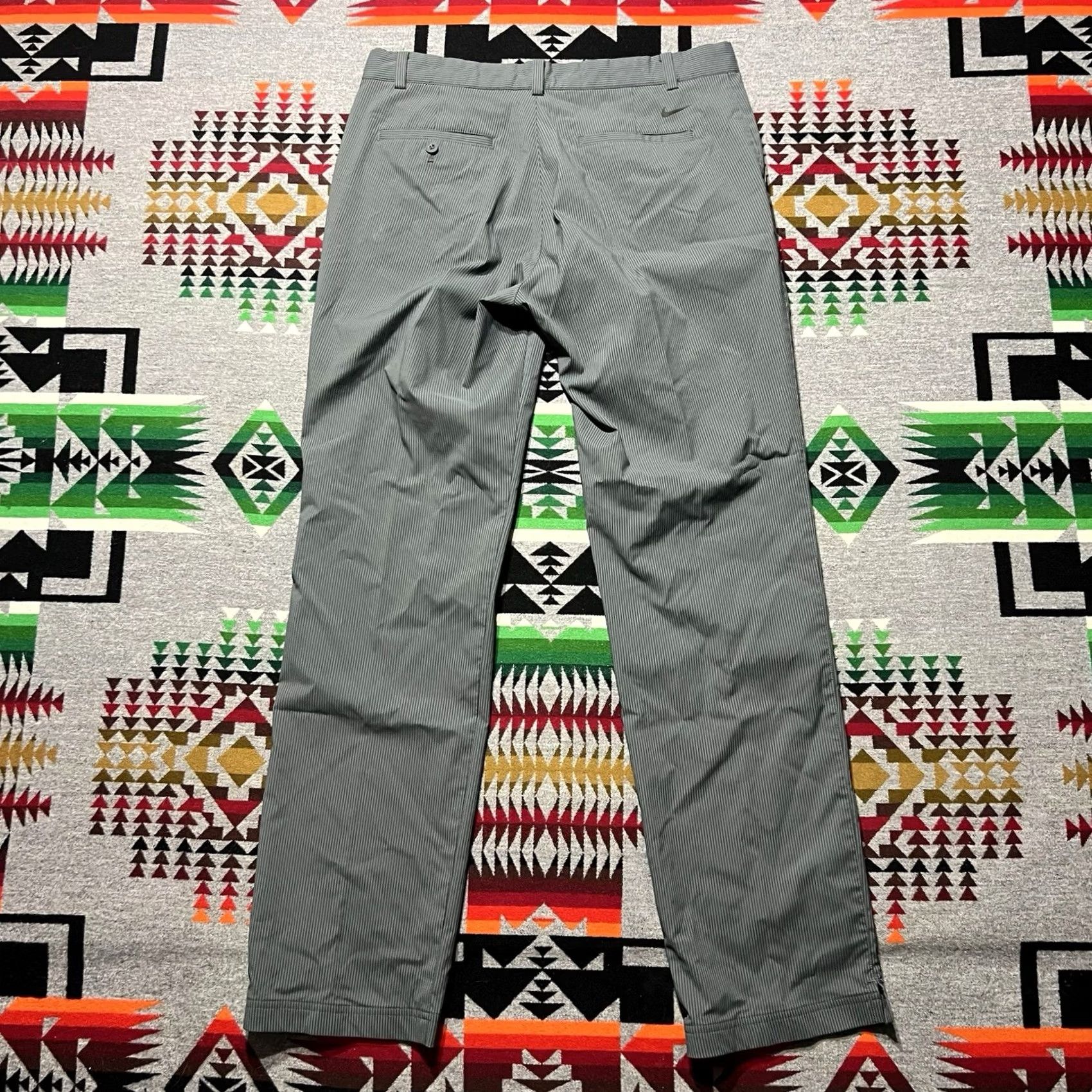 Nike Nike Golf Pants Mens 34x34 Gray Tour Performance Dri-Fit Stretch B4 Size US 34 / EU 50 - 2 Thumbnail