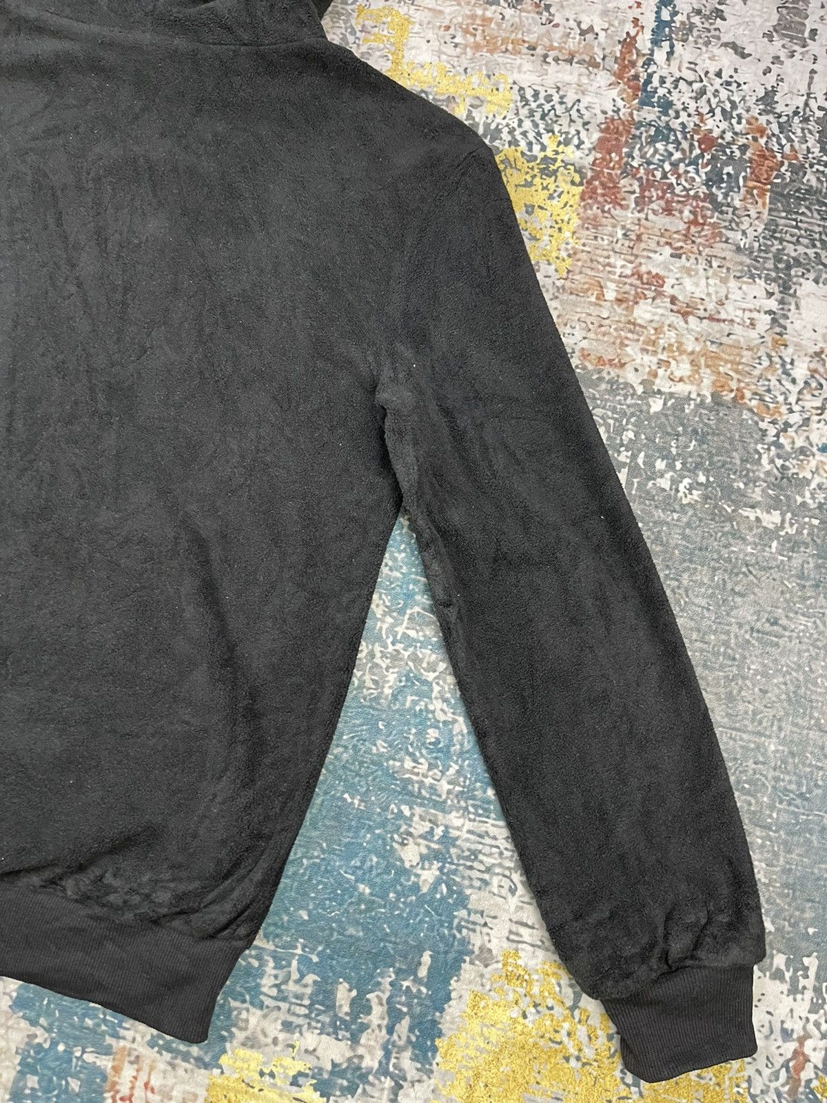 Japanese Brand Z|Man Embroidery Graphic Pull Over Turtleneck Hoodies Size US XS / EU 42 / 0 - 4 Thumbnail