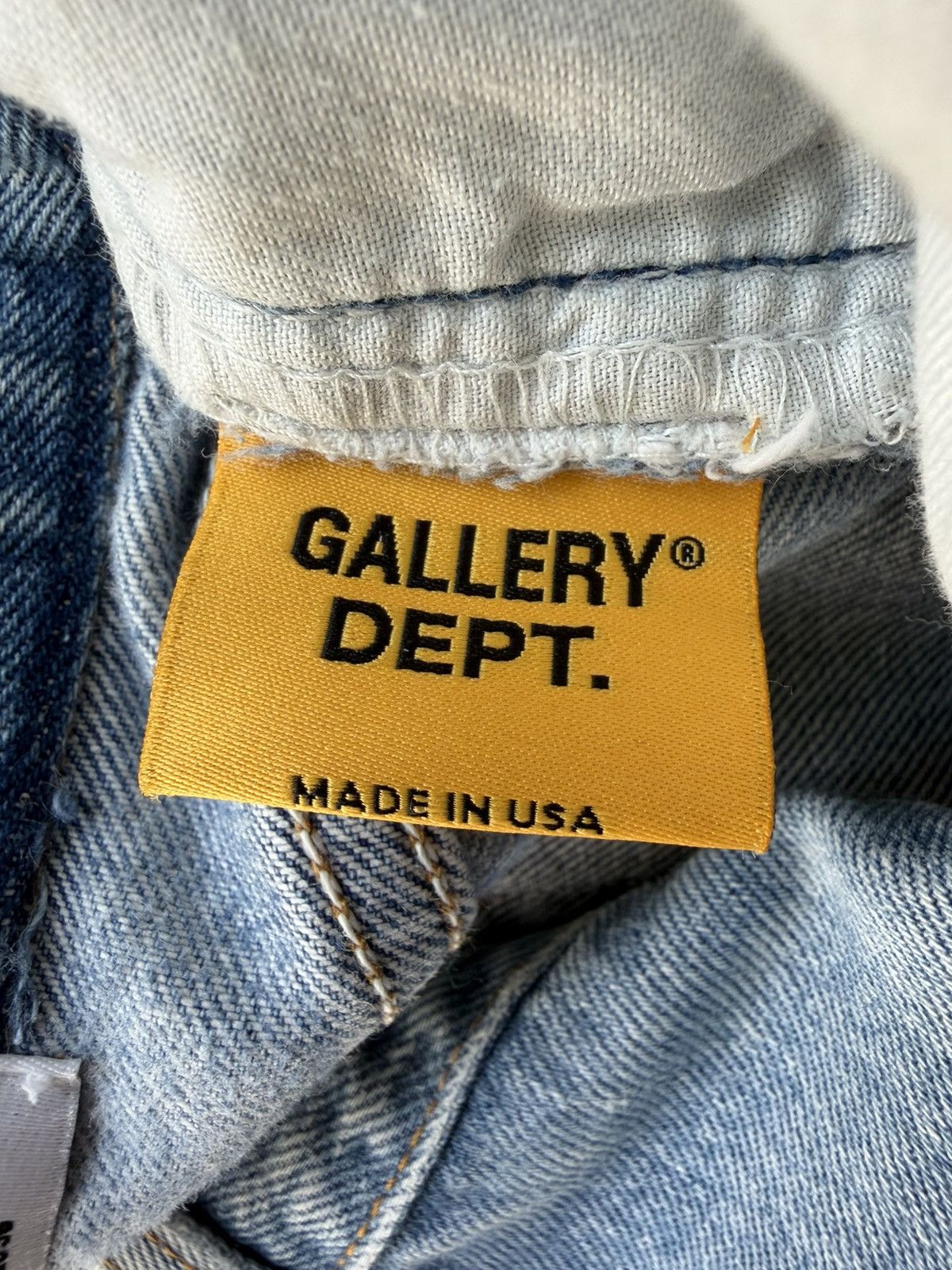 Gallery Dept. Gallery Dept. Distressed Denim ⛓️‍💥 Size US 31 - 6 Thumbnail