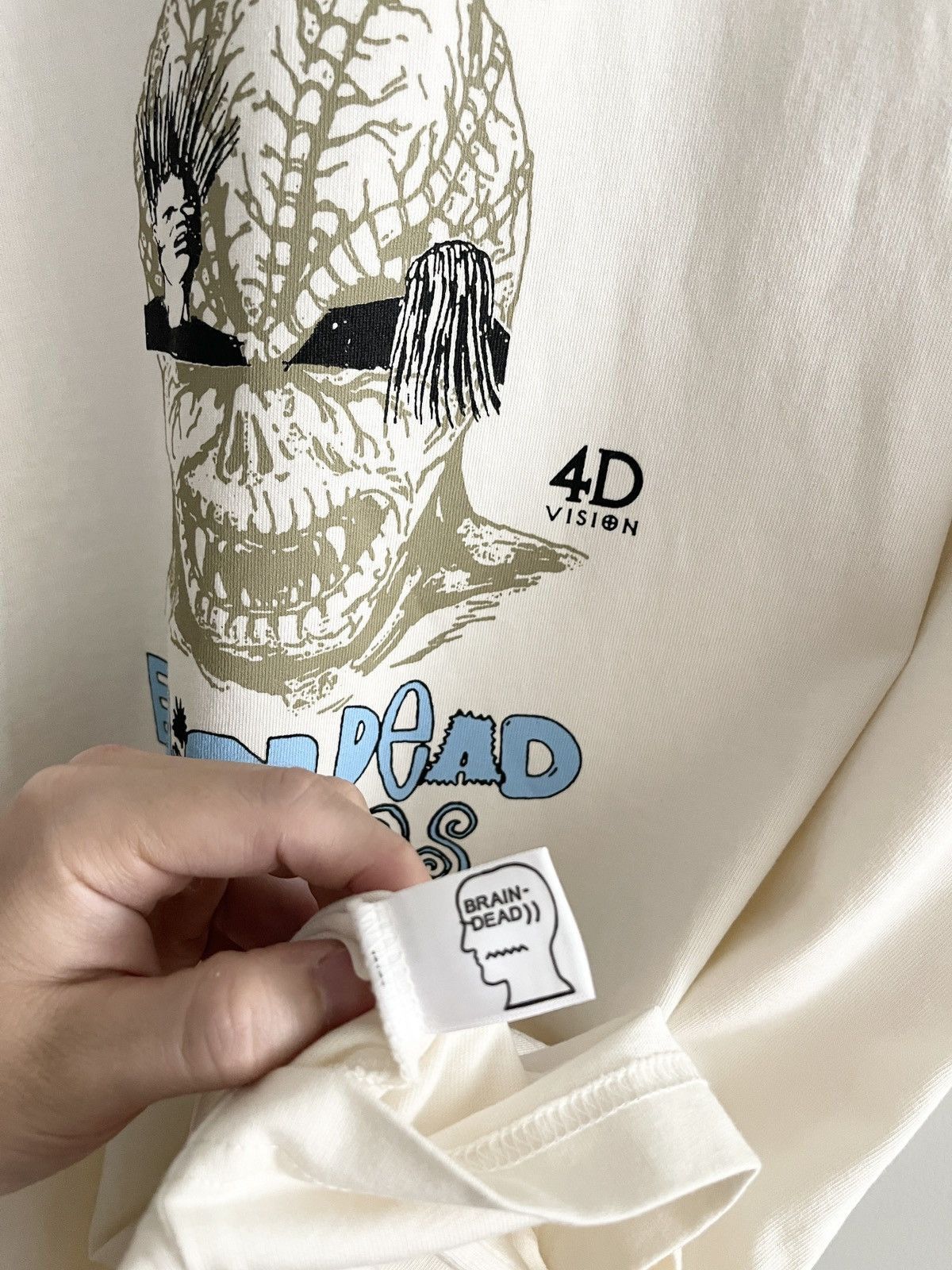 Brain Dead STEAL! 2023 Brain Dead Travis Scott Sicko Mode Tee Size US L / EU 52-54 / 3 - 4 Thumbnail