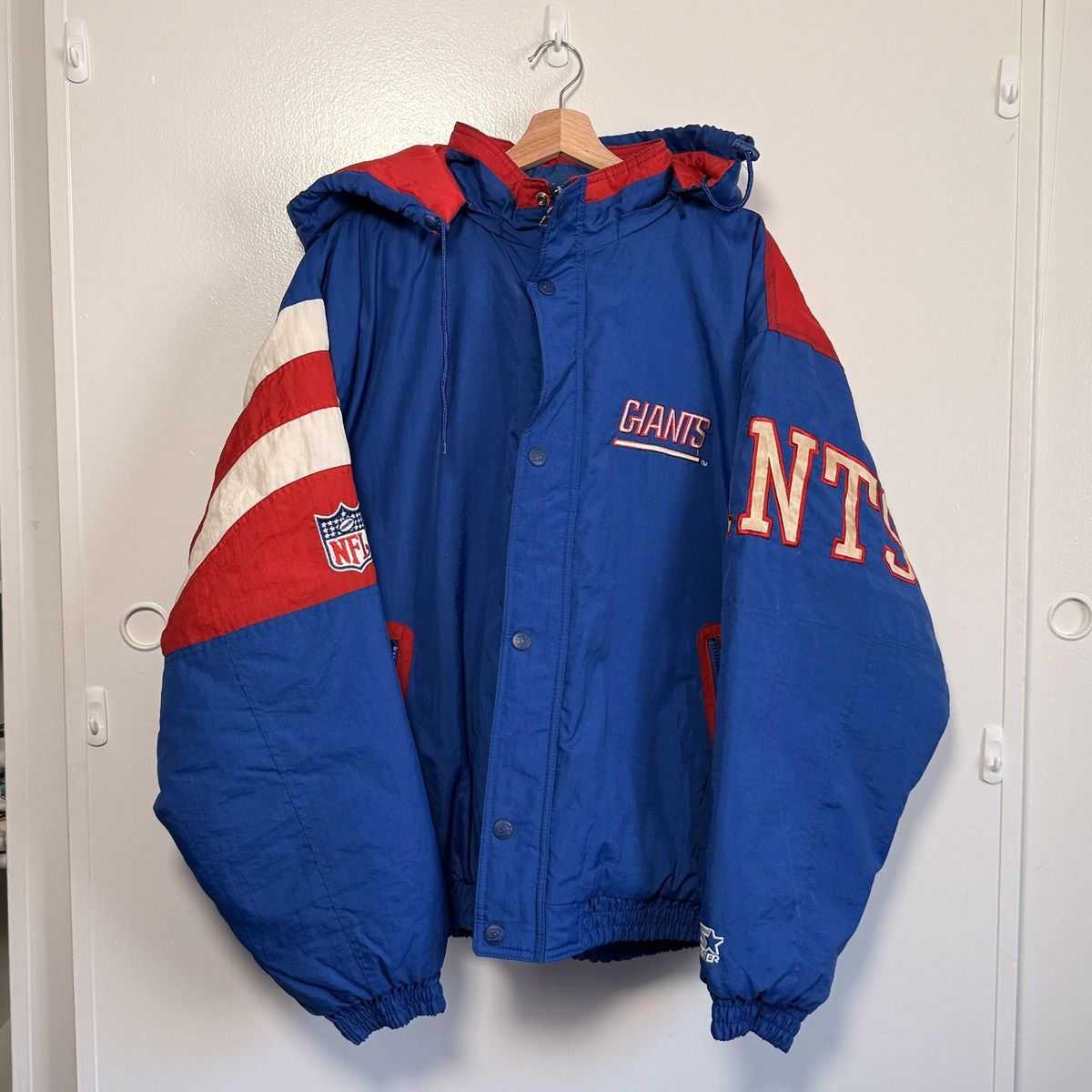 Starter Vintage New York Giants Starter Jacket Size US XL / EU 56 / 4 - 1 Thumbnail