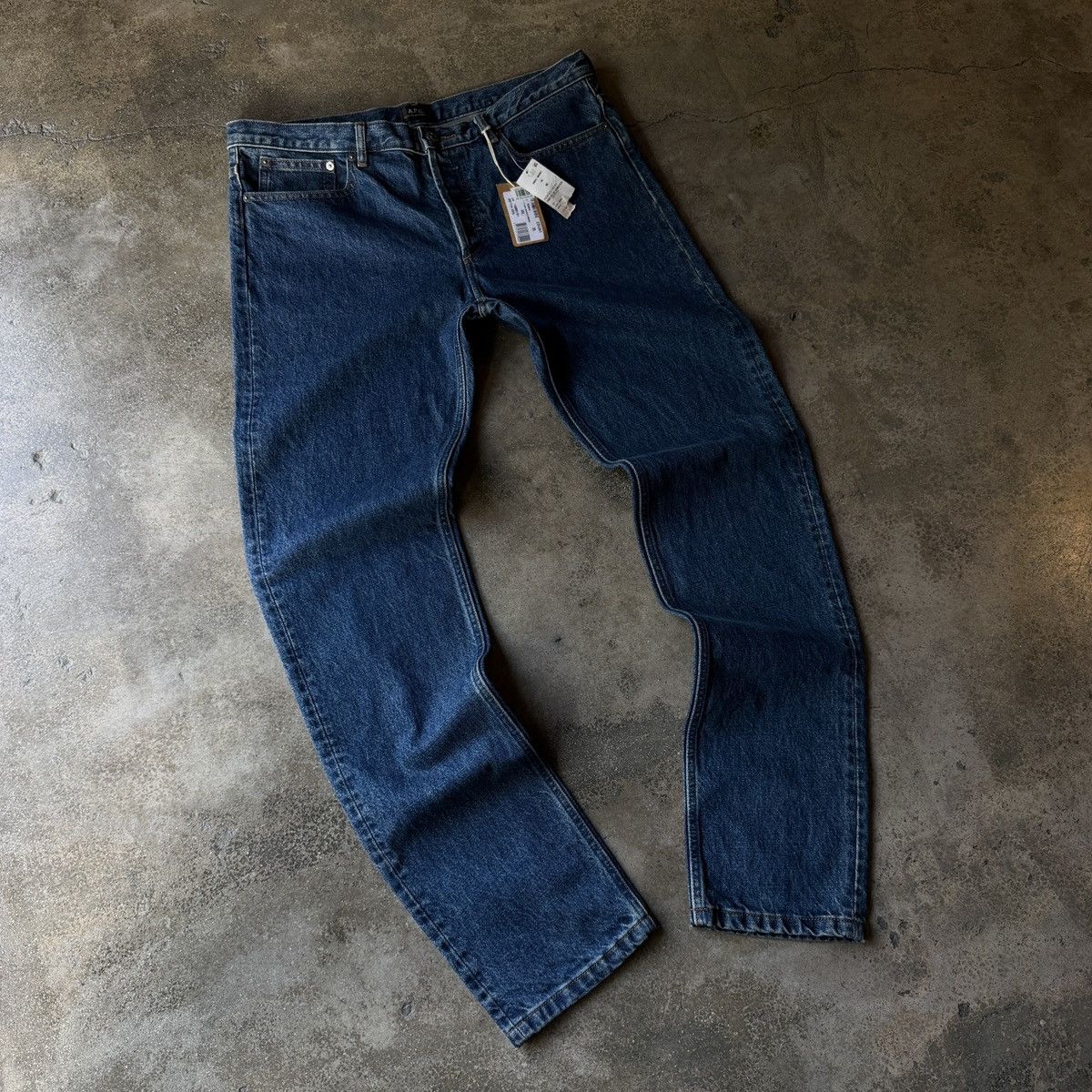 A.P.C. A.P.C Indigo New Standard Jeans Size US 35 - 3 Thumbnail