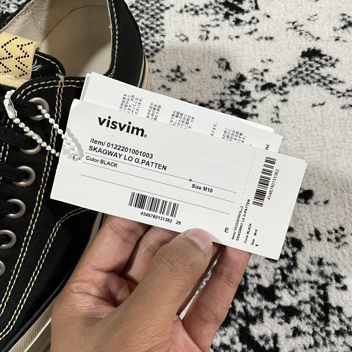 Visvim VISVIM SKAGWAY LO G.PATTEN 0122201001003 Size US 10 / EU 43 - 12 Thumbnail