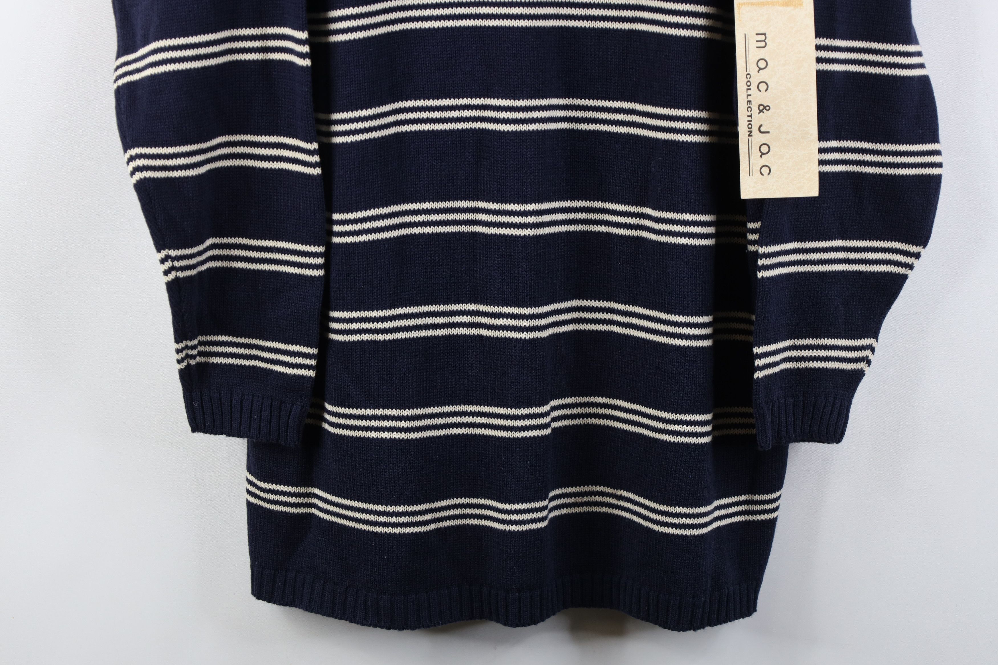Vintage Deadstock Vintage 90s Streetwear Marled Knit Henley Sweater Size US L / EU 52-54 / 3 - 3 Thumbnail