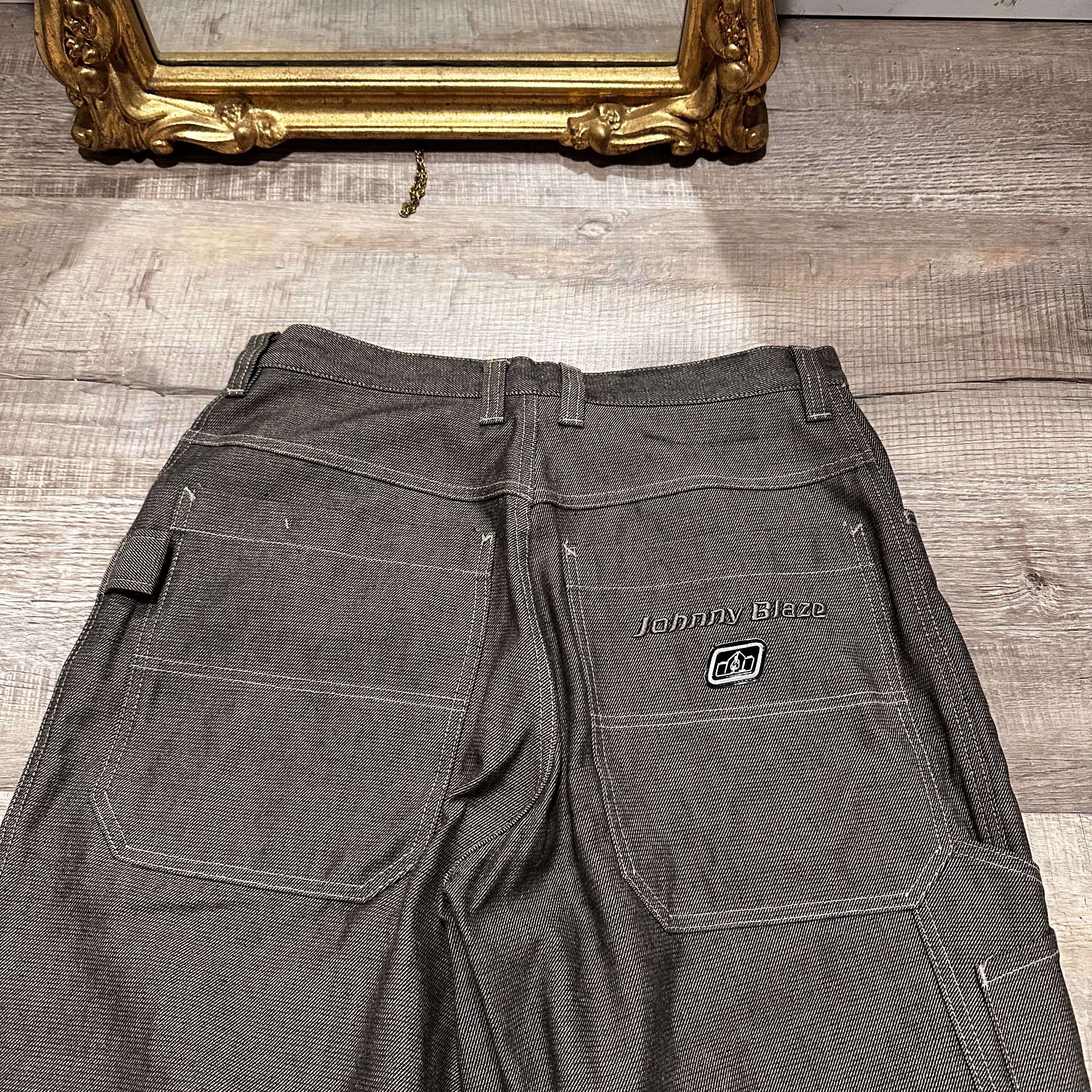 JNCO Vintage Johnny Blaze Wide leg pants Size US 32 / EU 48 - 2 Thumbnail