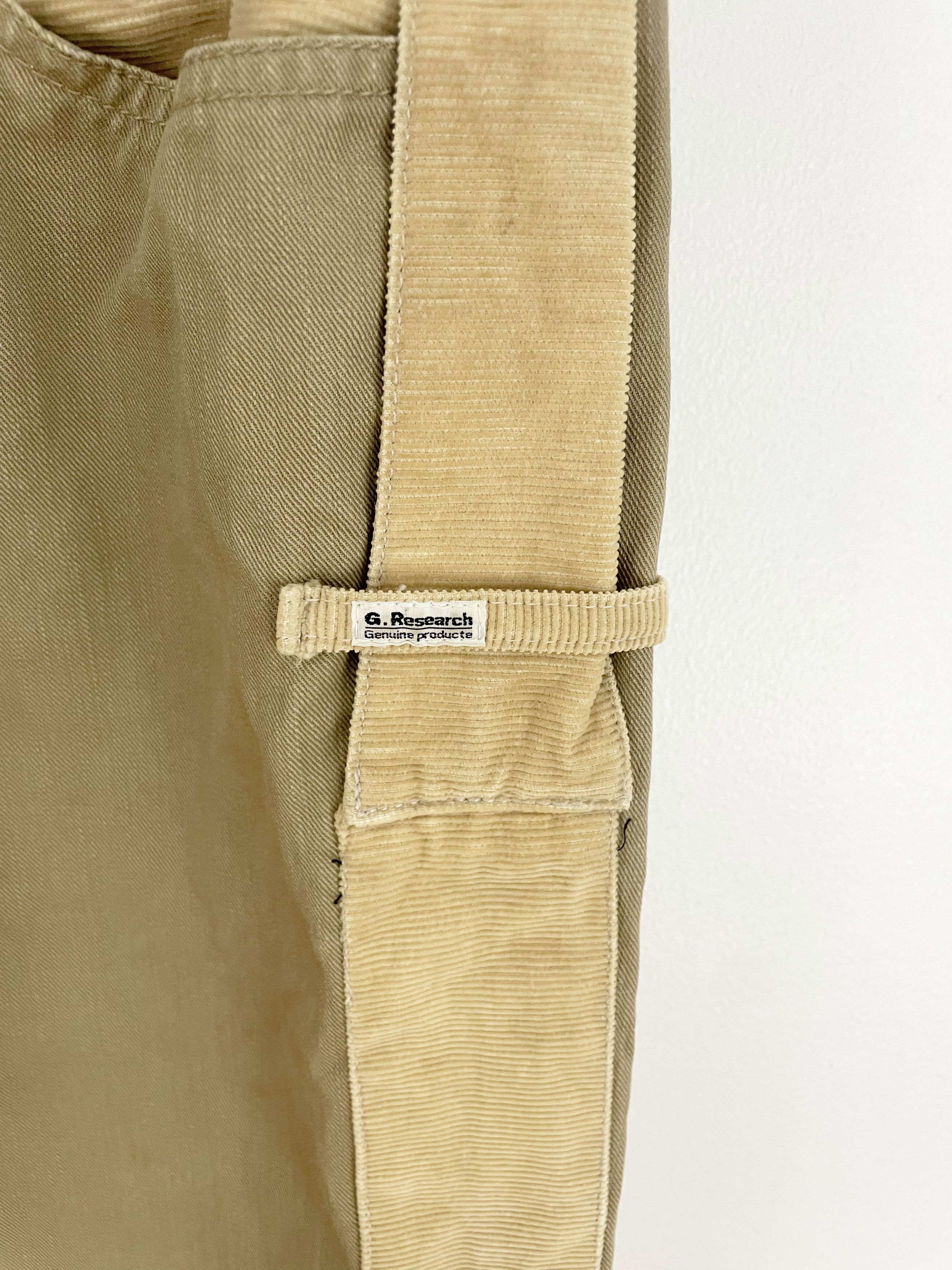 General Research 2003 Corduroy Work Pants Size US 30 / EU 46 - 4 Thumbnail