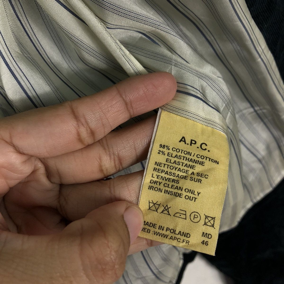 A.P.C. 🔥Cropped Biker Jacket Black A.P.C Issey Miyake Size US S / EU 44-46 / 1 - 17 Thumbnail