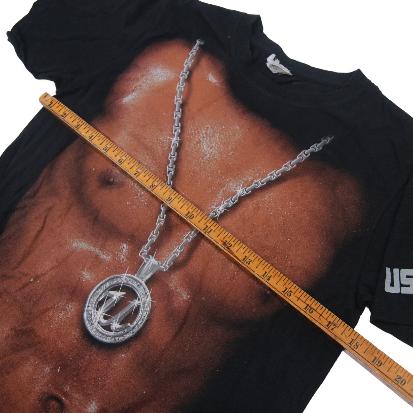 Rap Tees × Vintage Vintage Usher Full Body Graphic T Shirt Size US S / EU 44-46 / 1 - 6 Thumbnail