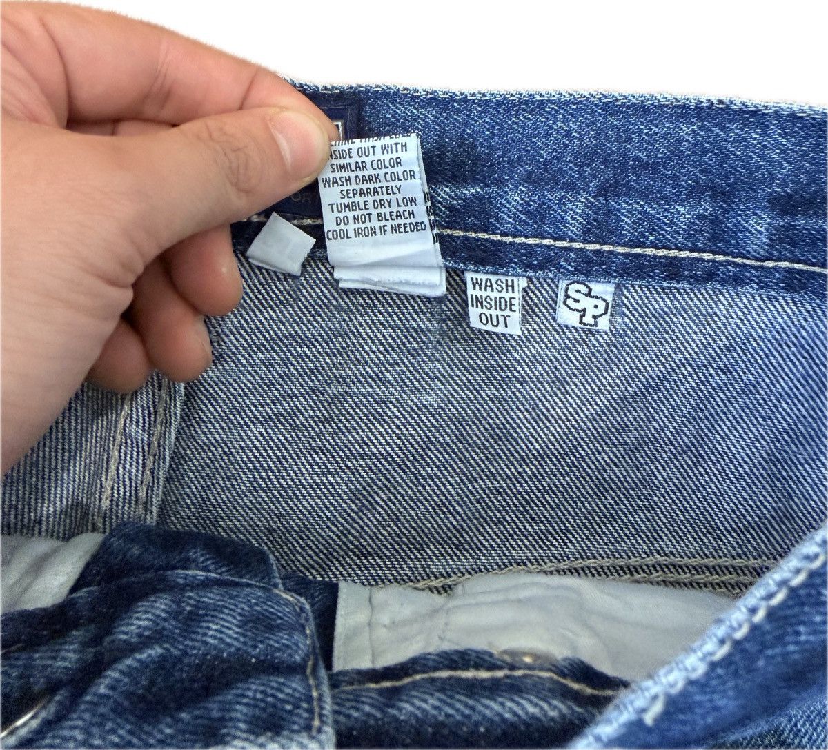 Southpole Southpole Spelled Out Jeans Size US 31 - 9 Thumbnail