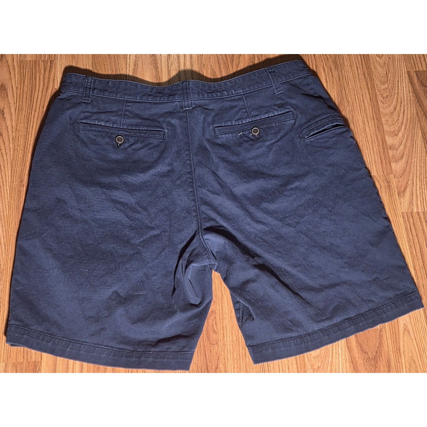 Dockers Dockers Navy Blue Chino Shorts - Men's Size 36 Size US 36 / EU 52 - 2 Thumbnail