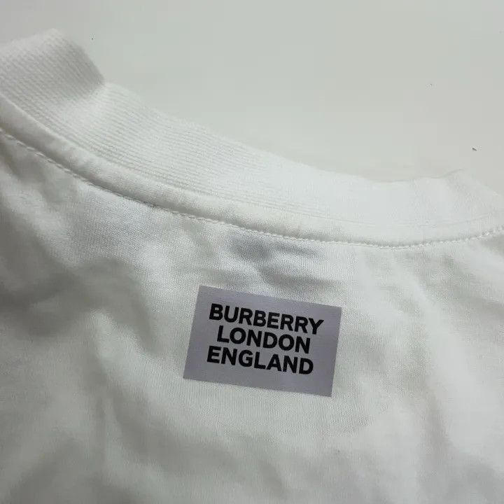 Burberry Burberry Burberry White Short Sleeve T-Shirt with Print-25 Size US M / EU 48-50 / 2 - 9 Thumbnail