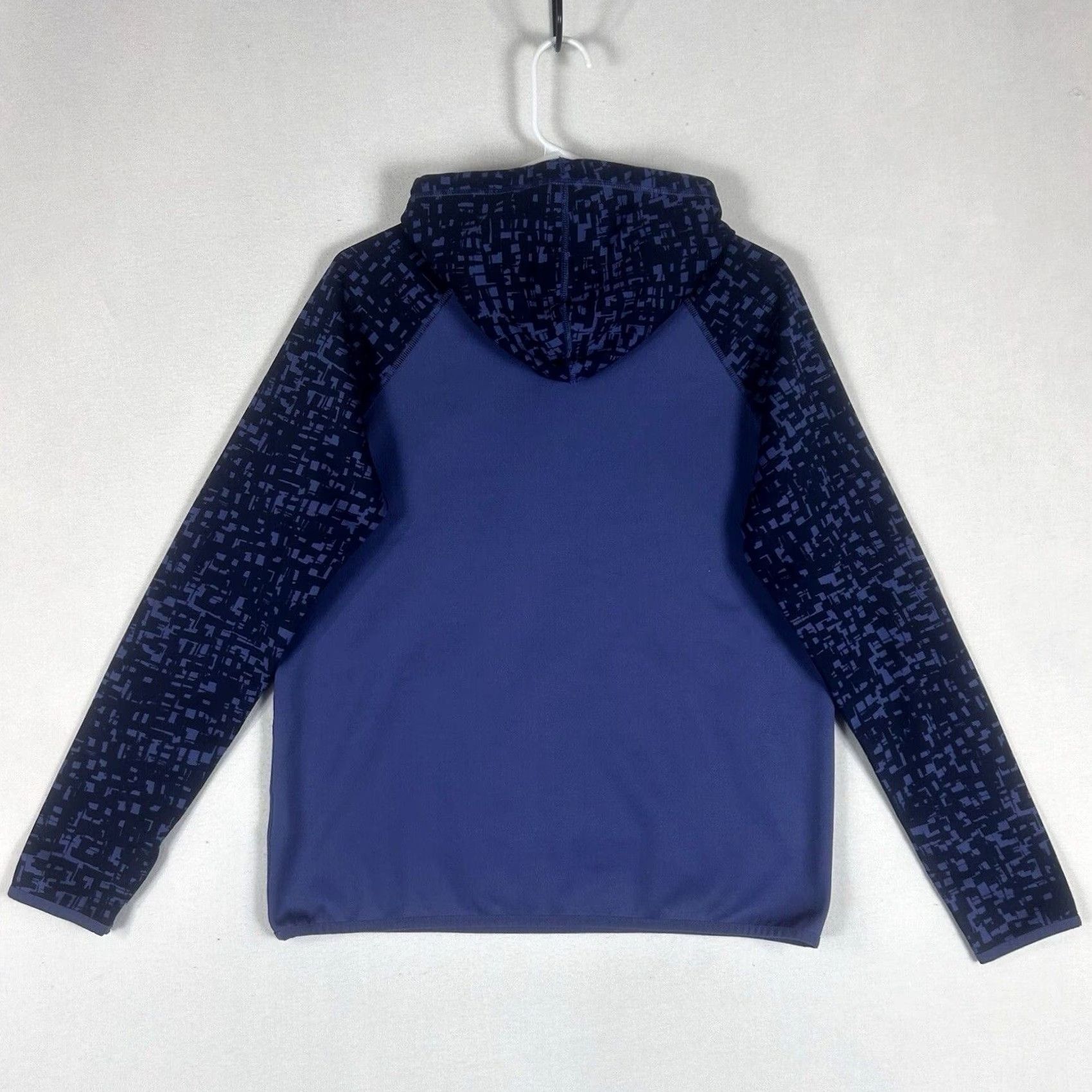 Nike Nike Dri Fit Mock Neck Hoodie Mens M Blue Sport Active Athletic Sweatshirt Size US M / EU 48-50 / 2 - 5 Thumbnail