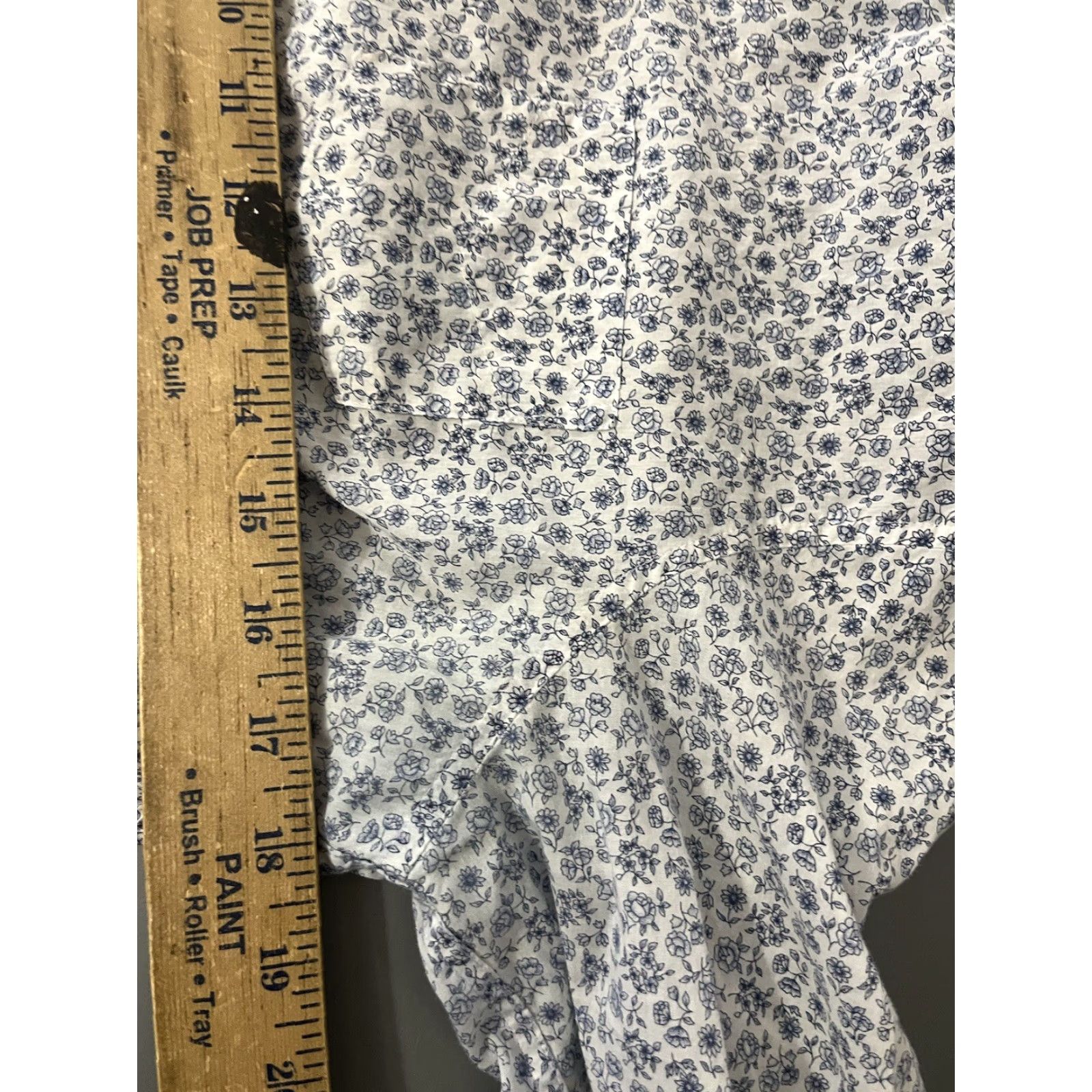 Izod VINTAGE Izod Women's Blouse Shirt Casual Cottagecore Floral 3/4 Sleeve White M Size M / US 6-8 / IT 42-44 - 5 Thumbnail