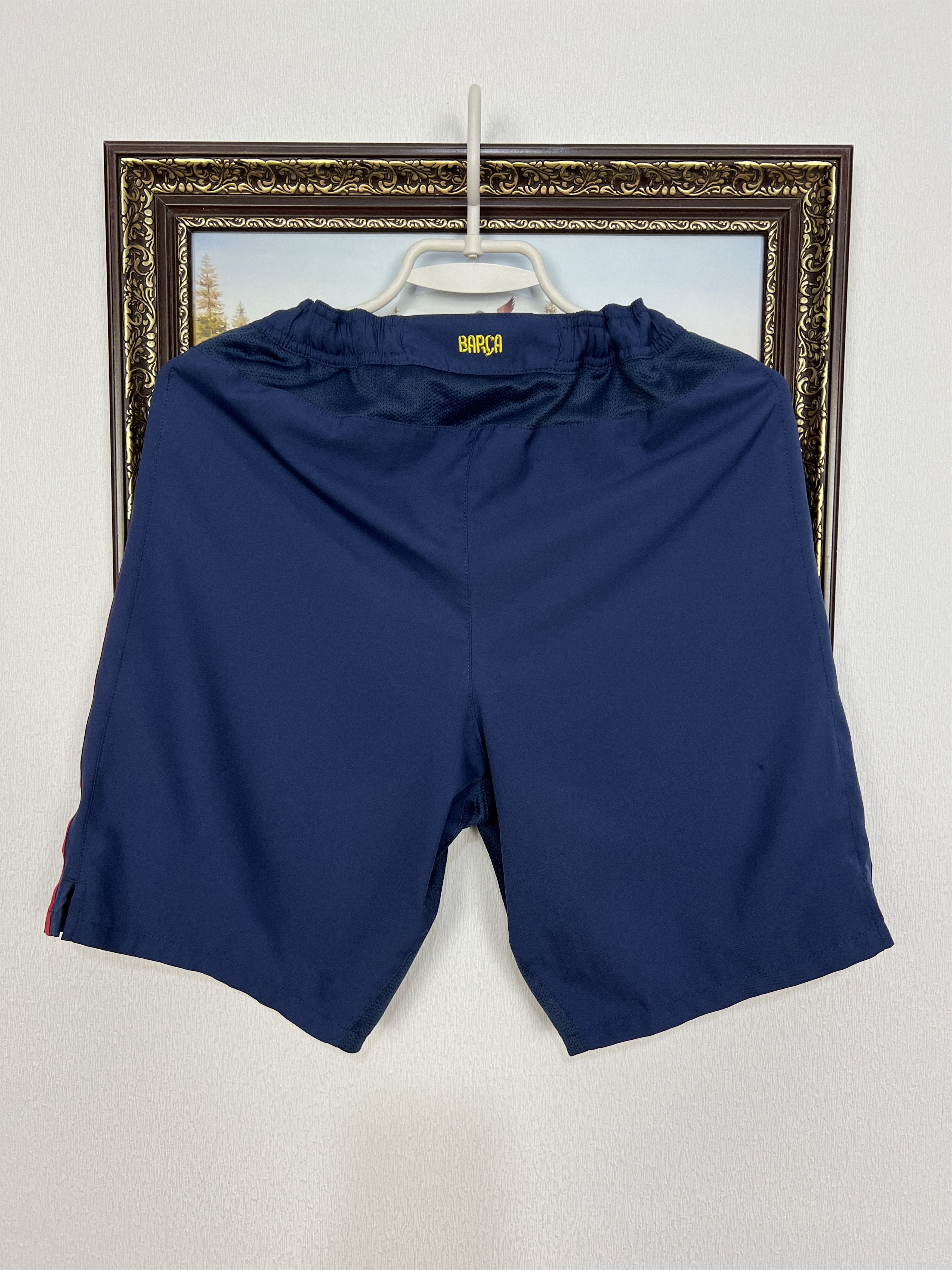 Nike Nike FC Barcelona Football Shorts Soccer Athletic Rare Hype Size US 30 / EU 46 - 10 Thumbnail