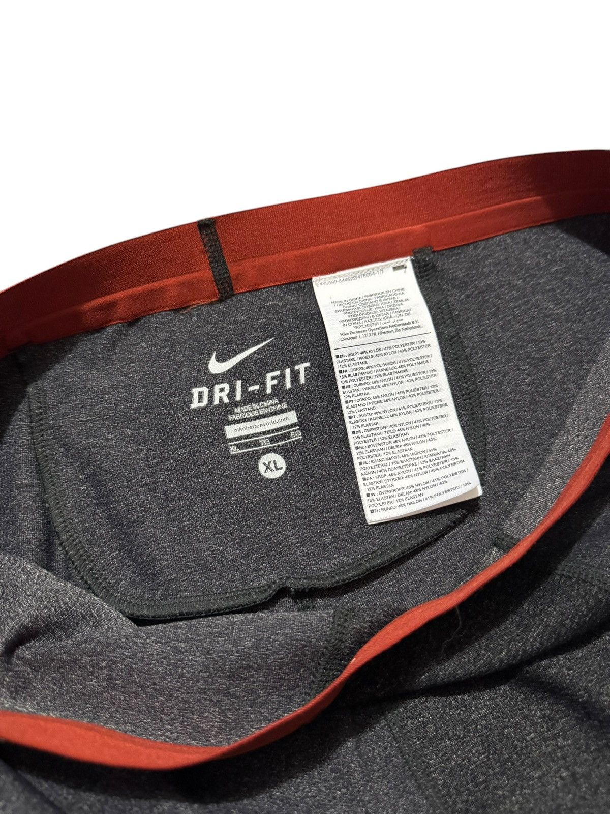 Gyakusou × Nike × Undercover Nike Undercover Gyakusou Running Leggings Red Size US 30 / EU 46 - 8 Thumbnail