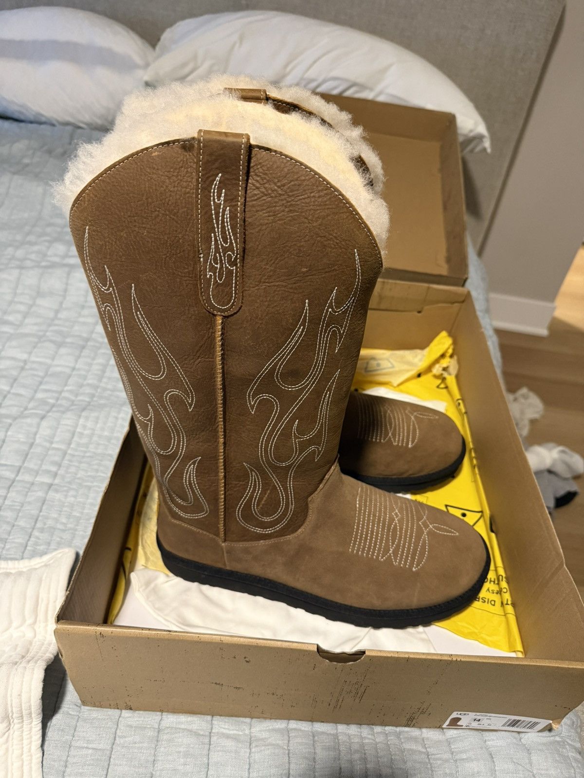 Gallery Dept. × Ugg Gallery Dept. x UGG Cowboy Boots Size US 14 / EU 47 - 4 Thumbnail