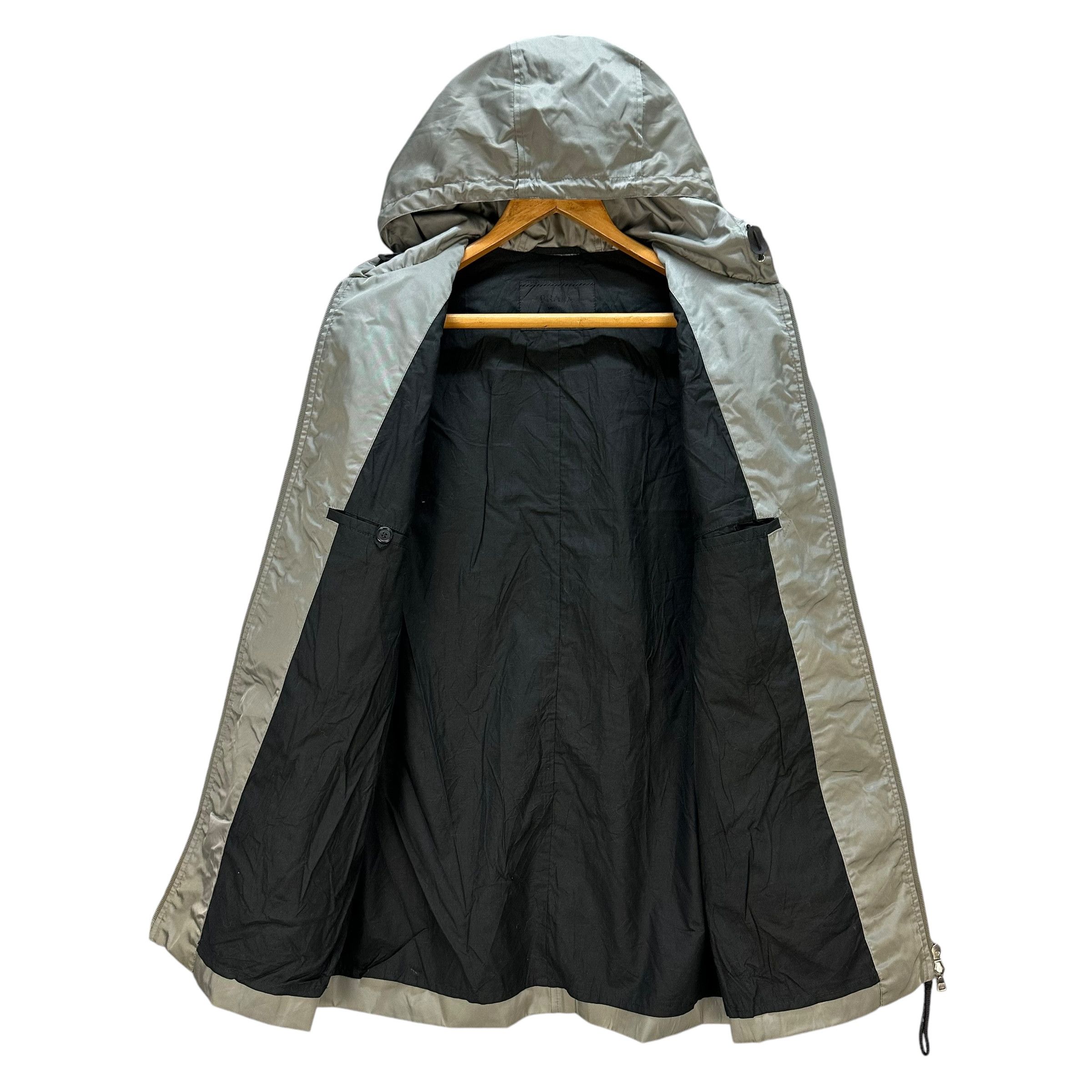 Prada PRADA MILANO Made in Italy Light Hooded Jacket #A50-1178 Size US M / EU 48-50 / 2 - 8 Thumbnail
