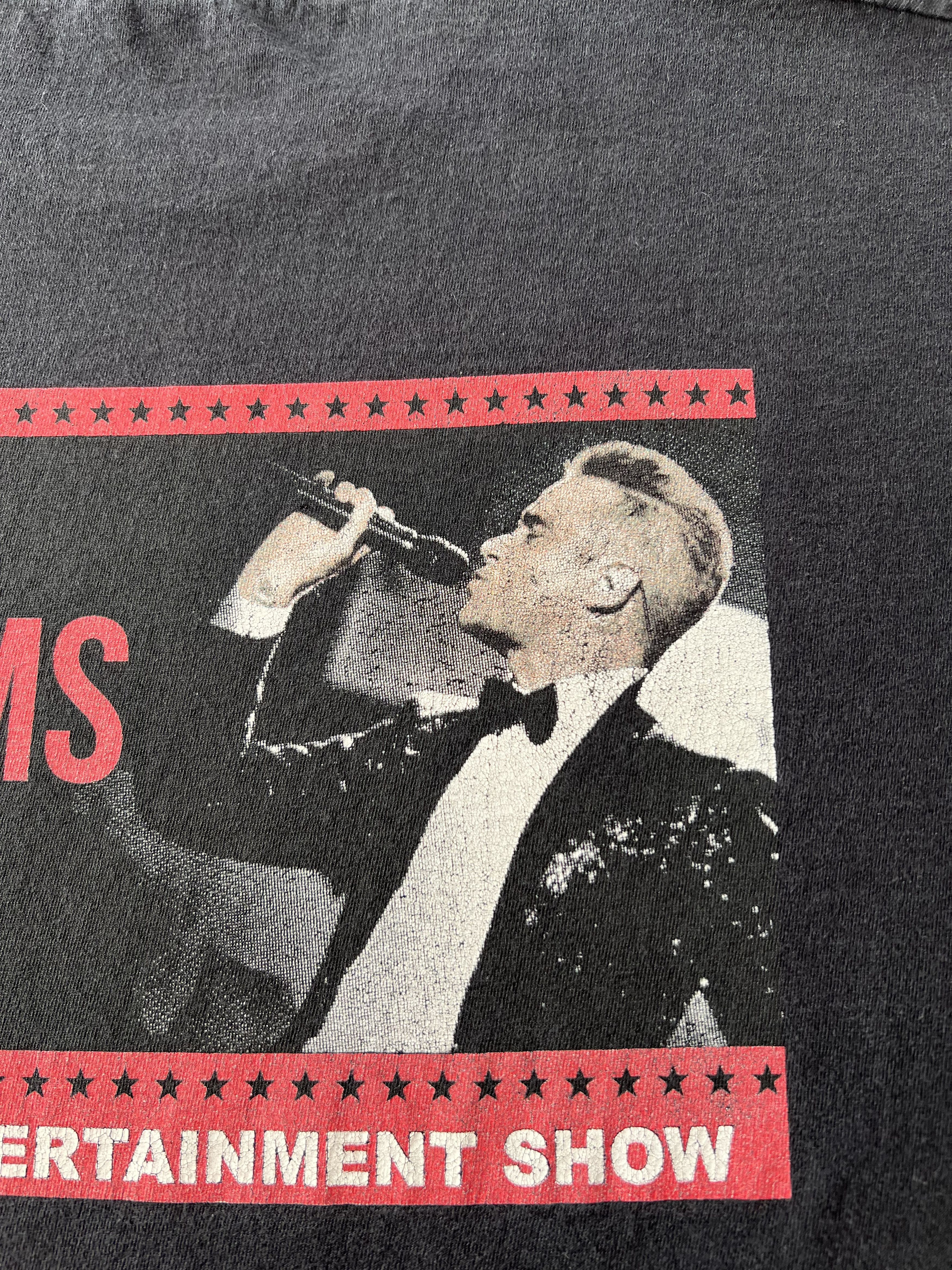 Band Tees Vintage 2017 Robbie Williams Tour Black T-shirt Size US XL / EU 56 / 4 - 15 Thumbnail