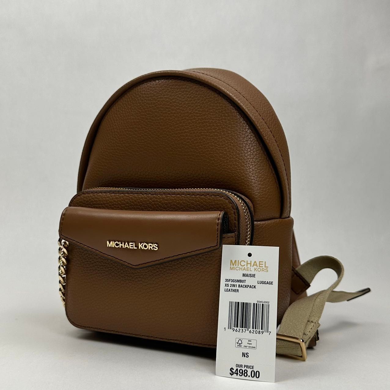 Michael Kors Michael Kors Maisie XS 2 In 1 Backpack Messenger Bag Handbag Size ONE SIZE - 8 Thumbnail