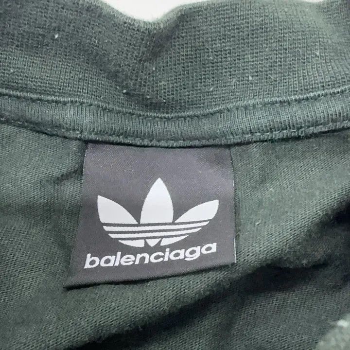 Balenciaga Balenciaga Balenciaga x Adidas Logo Print Tee -2507 Size US M / EU 48-50 / 2 - 4 Thumbnail