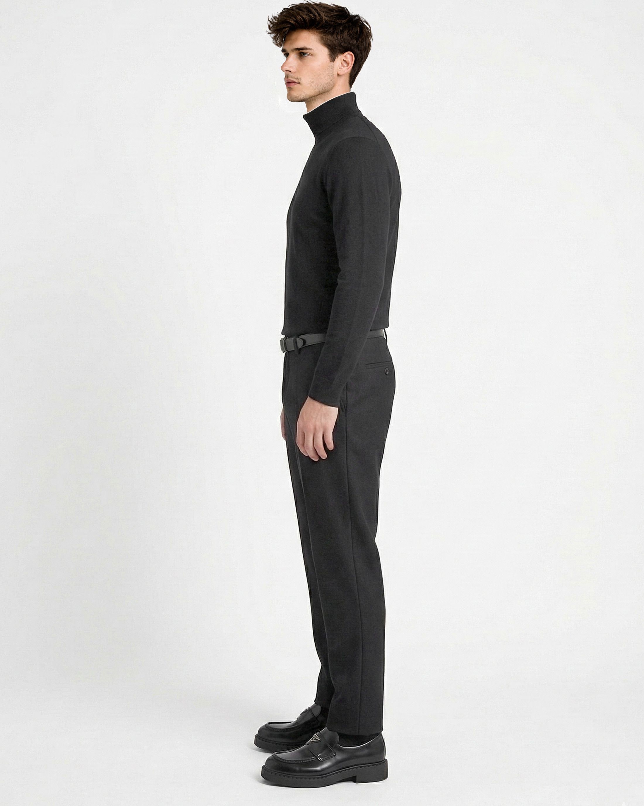 Prada Heavy Virgin Wool Pants Size US 34 / EU 50 - 4 Thumbnail