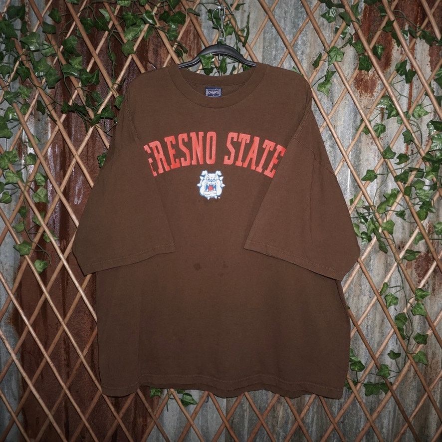 Vintage XXL - Vintage Y2K Fresno State Bulldogs champs 1990s t-shirt Size US XXL / EU 58 / 5 - 1 Thumbnail