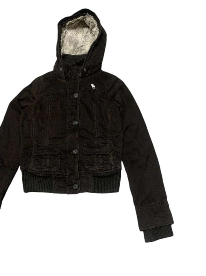 Abercrombie & Fitch Abercrombie Cropped Jacket Hype Color Size M / US 6-8 / IT 42-44 - 3 Thumbnail