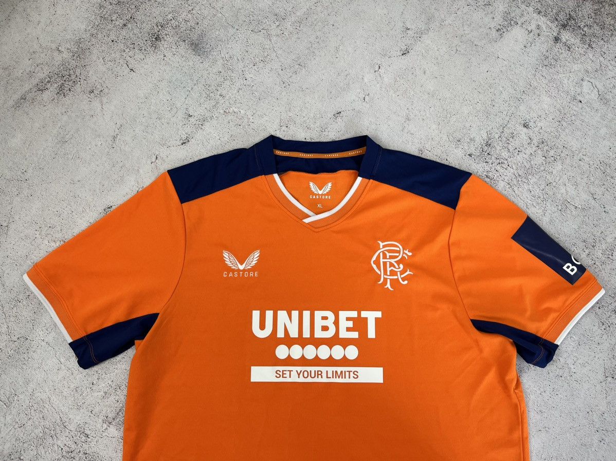 Castore CASTORE GLASGOW RANGERS FC 2022/2023 FOOTBALL SOCCER JERSEY Size US XL / EU 56 / 4 - 4 Thumbnail