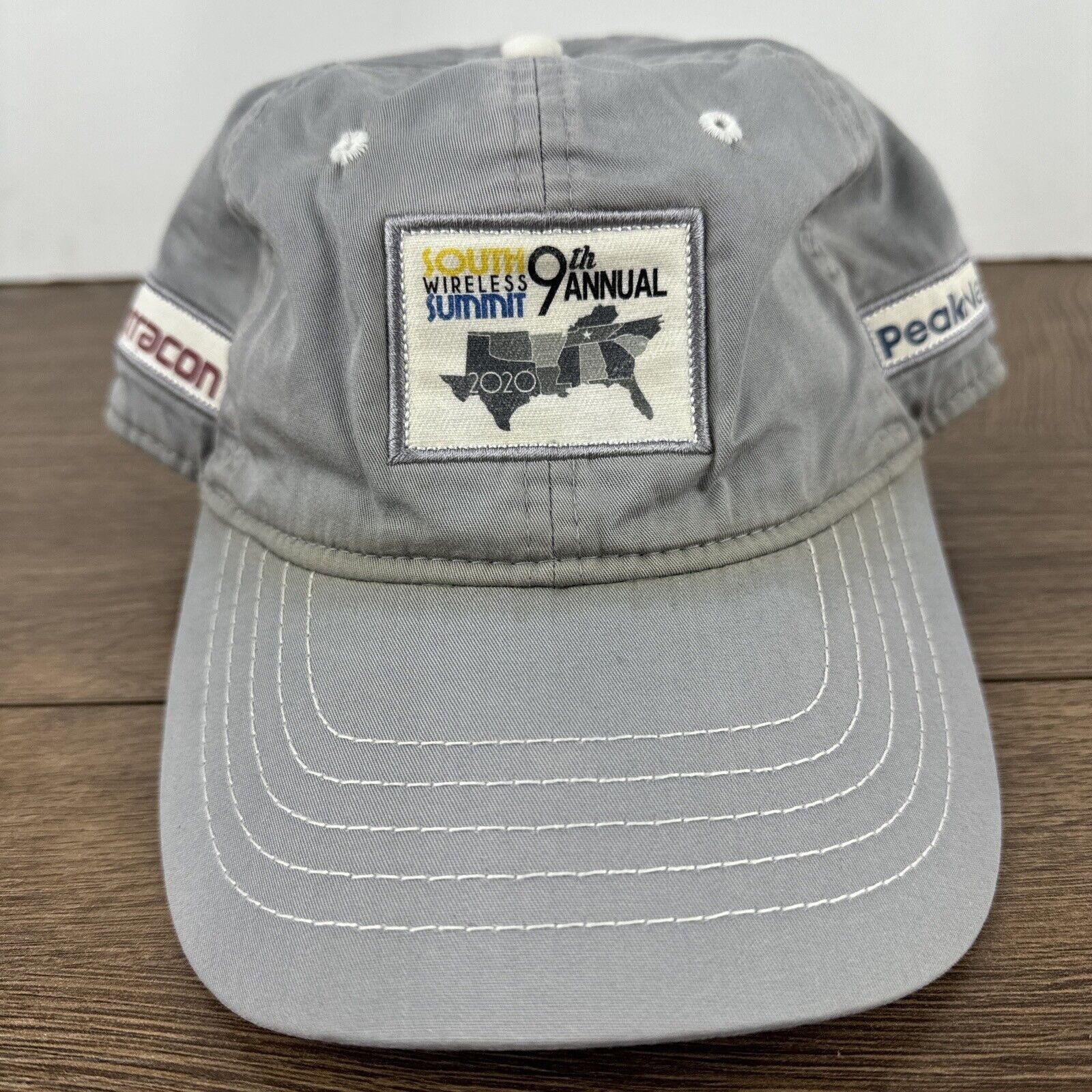 Other South Wireless Summit Hat 9th Annual Gray Hat Adjustable Adu Size ONE SIZE - 3 Thumbnail
