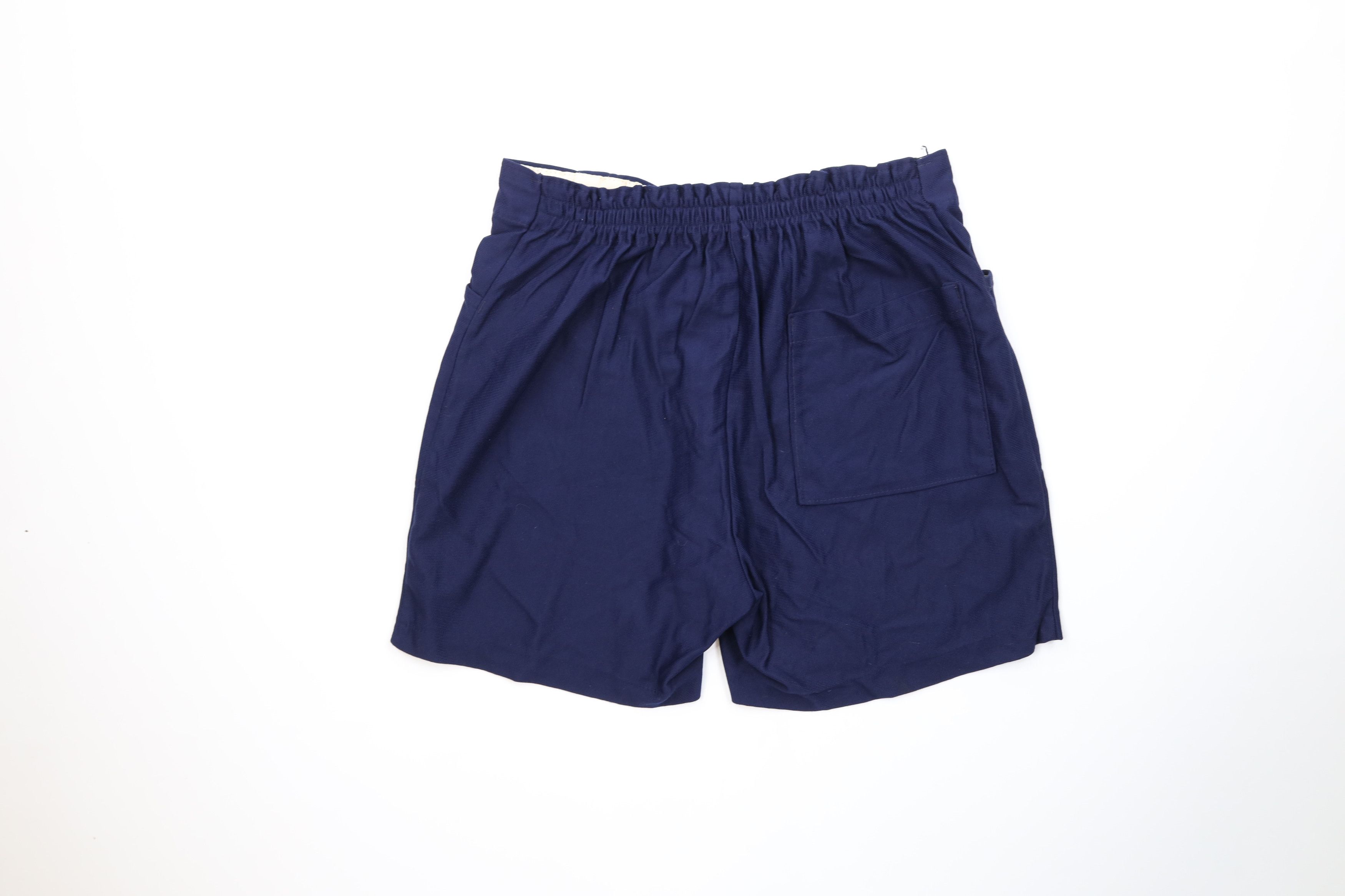 Vintage Vintage 60s Streetwear Coaches Shorts Navy Blue Nylon USA Size US 34 / EU 50 - 10 Thumbnail