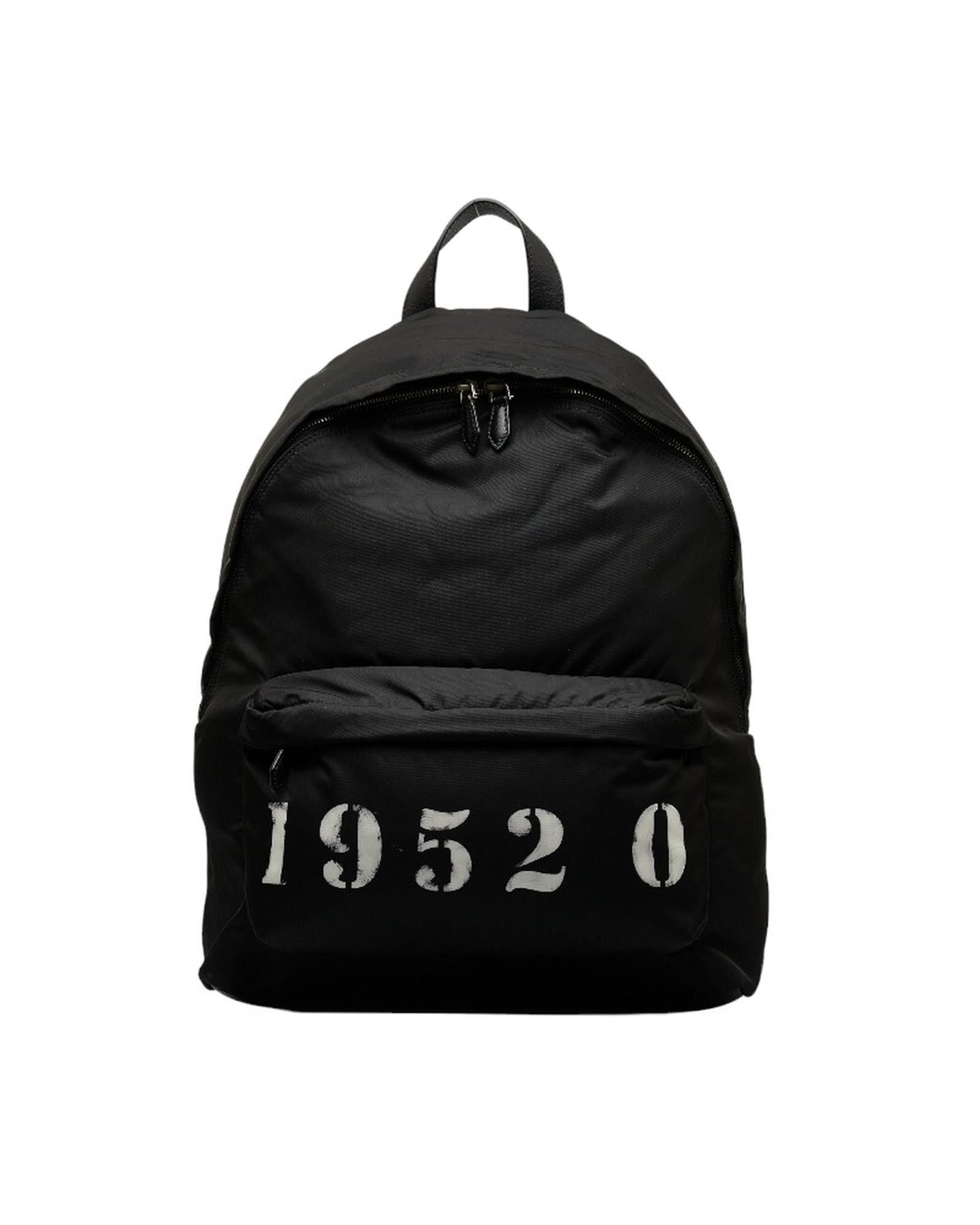 image of Givenchy Black Nylon Backpack In Ab Condition, Men's