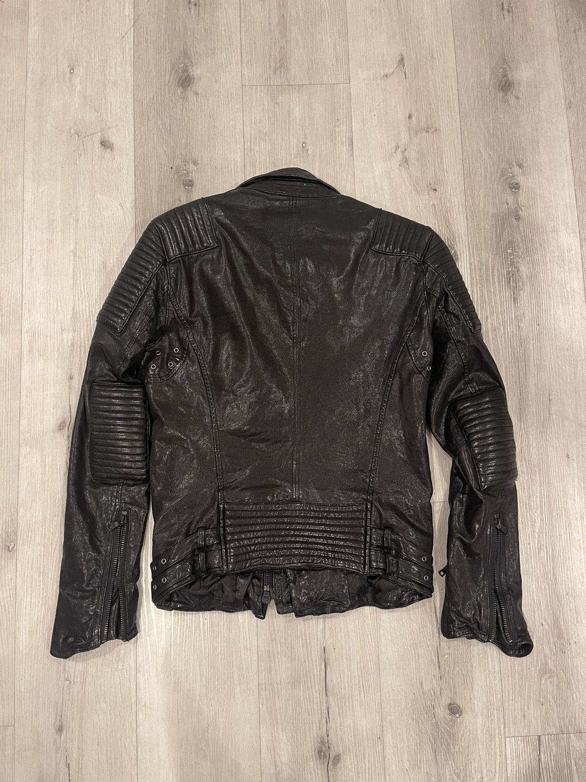 jonny wolf goat leather rider jacket