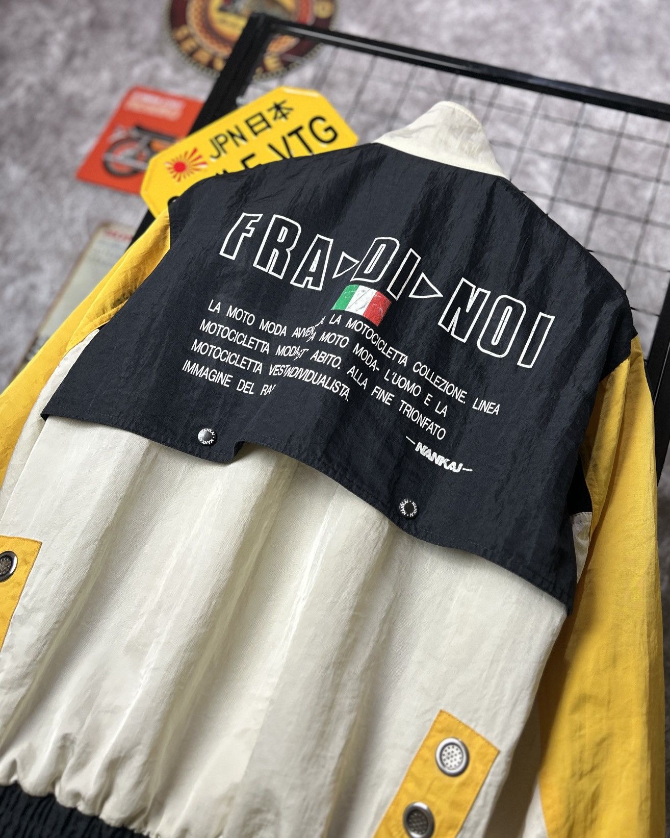 Japanese Brand × Vintage (RARE ✨) Nankai buhin Japan 90s Vintage Racing bomber Jacket Size US L / EU 52-54 / 3 - 6 Thumbnail