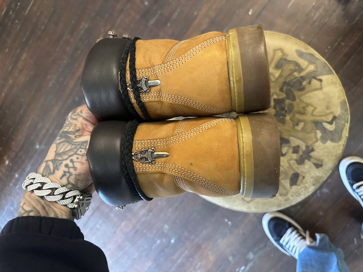 Chrome Hearts × Timberland CHROME HEARTS TIMBERLAND TIMBS BOOTS 11 11.5 Size US 11 / EU 44 - 20 Thumbnail