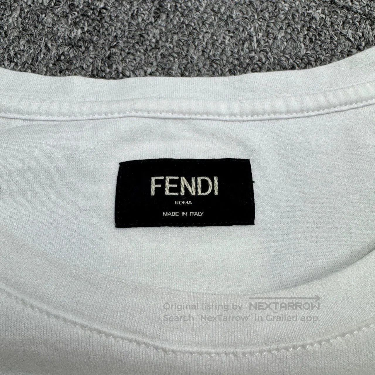 Fendi Fendi Karl Lagerfeld Poker Print Tee. Size US L / EU 52-54 / 3 - 2 Thumbnail