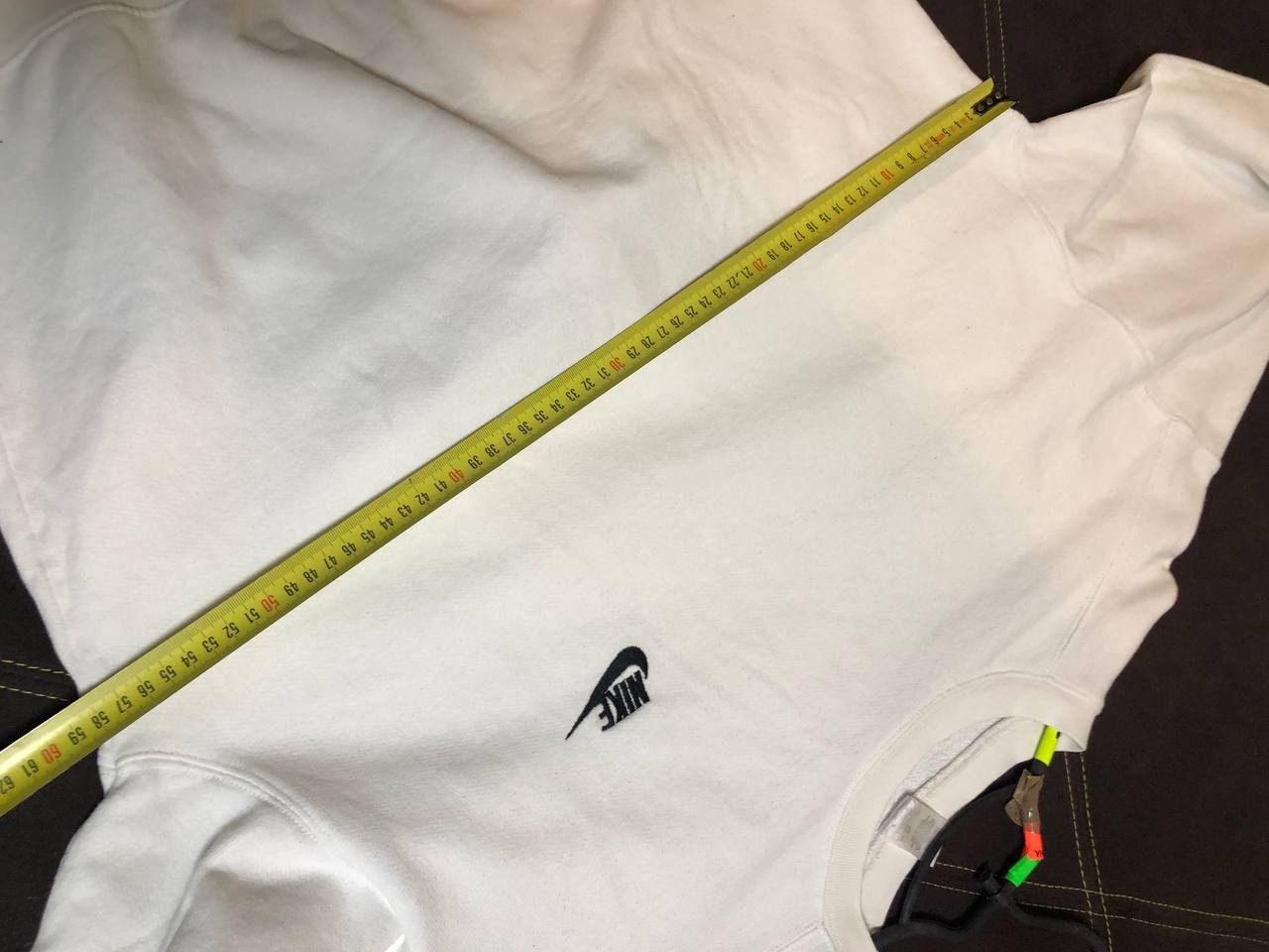 Nike Vintage Nike Crewneck Sweatshirt White basic logo 90s Size US M / EU 48-50 / 2 - 9 Thumbnail
