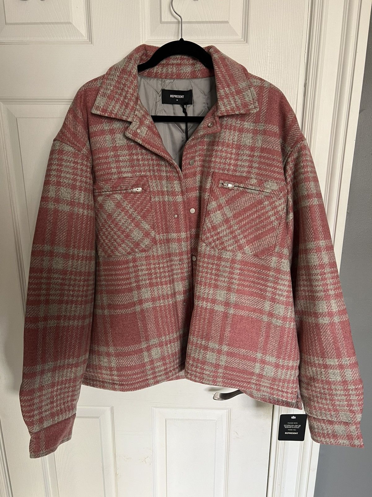 Represent Clo. Represent Clo Quilted Flannel Shirt Size US M / EU 48-50 / 2 - 1 Thumbnail