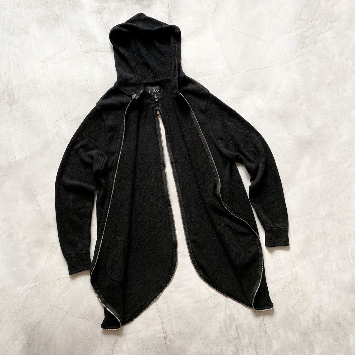 First Aid To The Injured × Hysteric Glamour × Thom Krom N1SQ Like First Aid To The Injured Knit Zip Hoodie Opium Size US M / EU 48-50 / 2 - 3 Thumbnail
