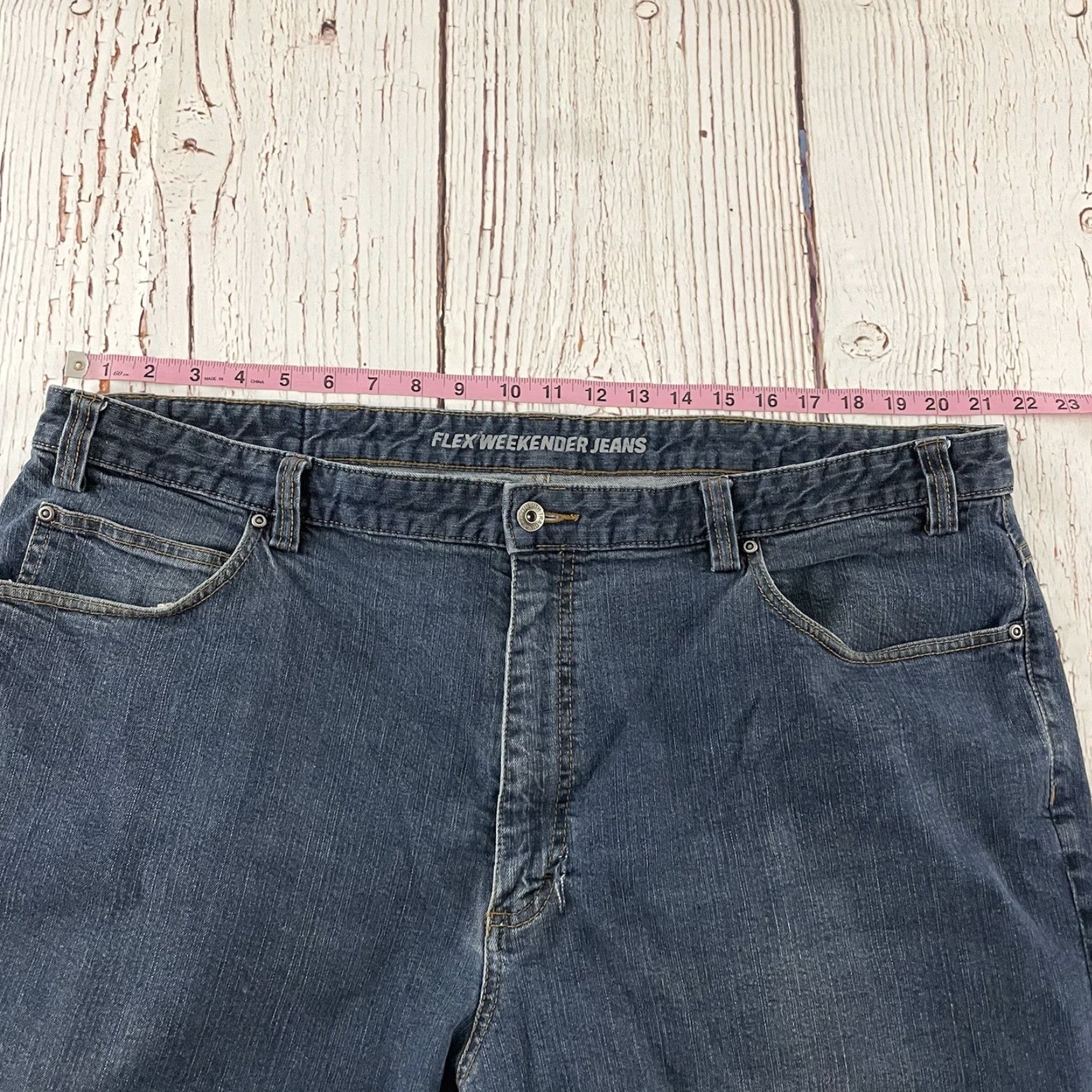 Denime Duluth Jeans Duluth Flex Weekender Medium Blue Denim Jeans Men 44x32 Regular 44 Denim Blue Mens Jeans Straight"} Size US 44 / EU 60 - 5 Thumbnail