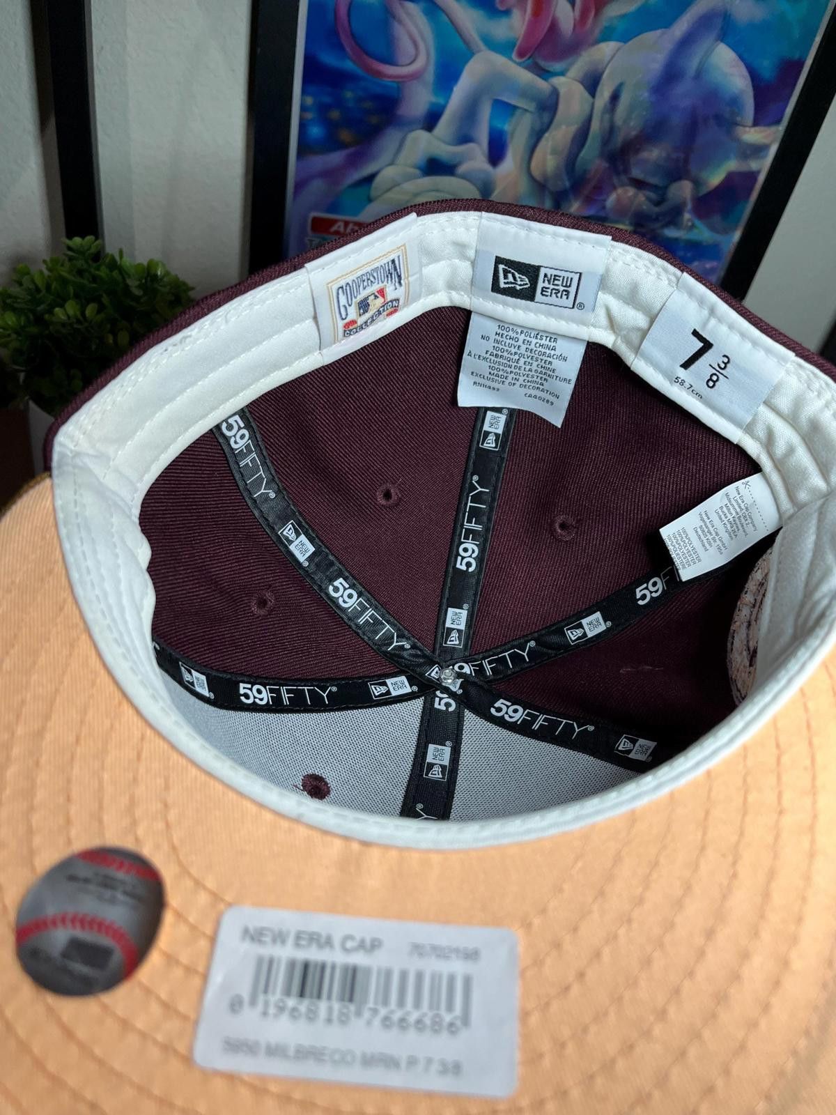 Other Milwaukee Brewers 40th Anniversary Fitted Hat (7 - 3/8) Size ONE SIZE - 5 Thumbnail