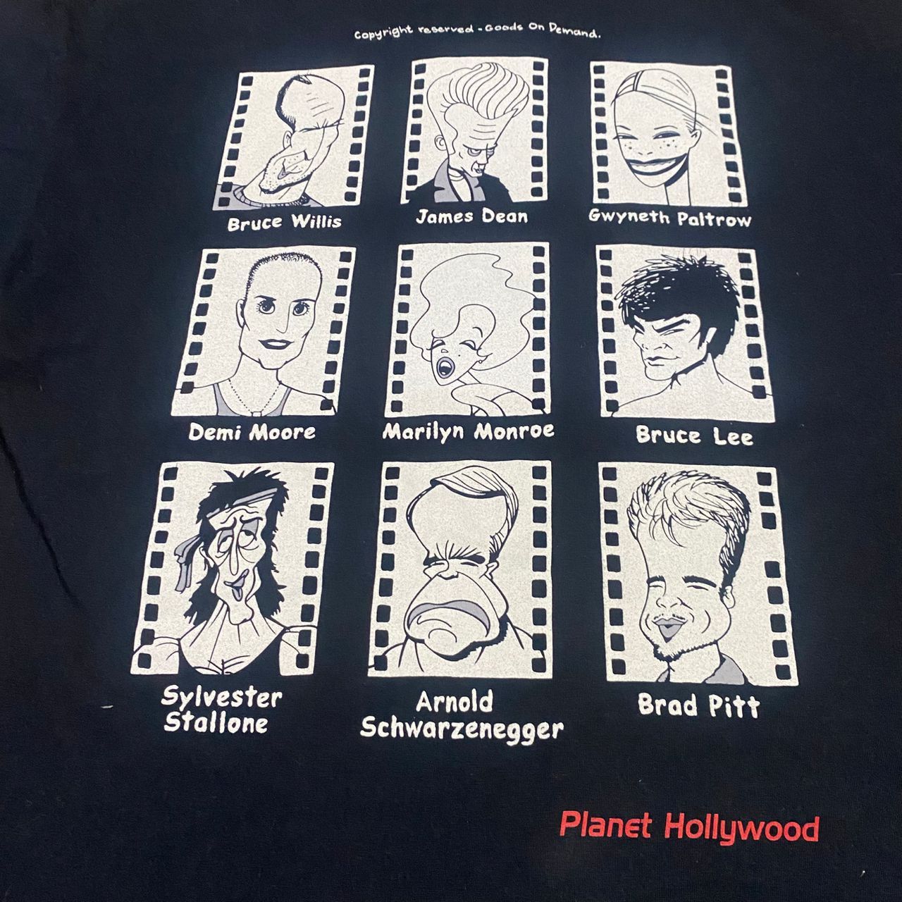 Vintage 💥Best Offer💥Vintage 90s Planet Hollywood Movie Tshirt Size US M / EU 48-50 / 2 - 3 Thumbnail