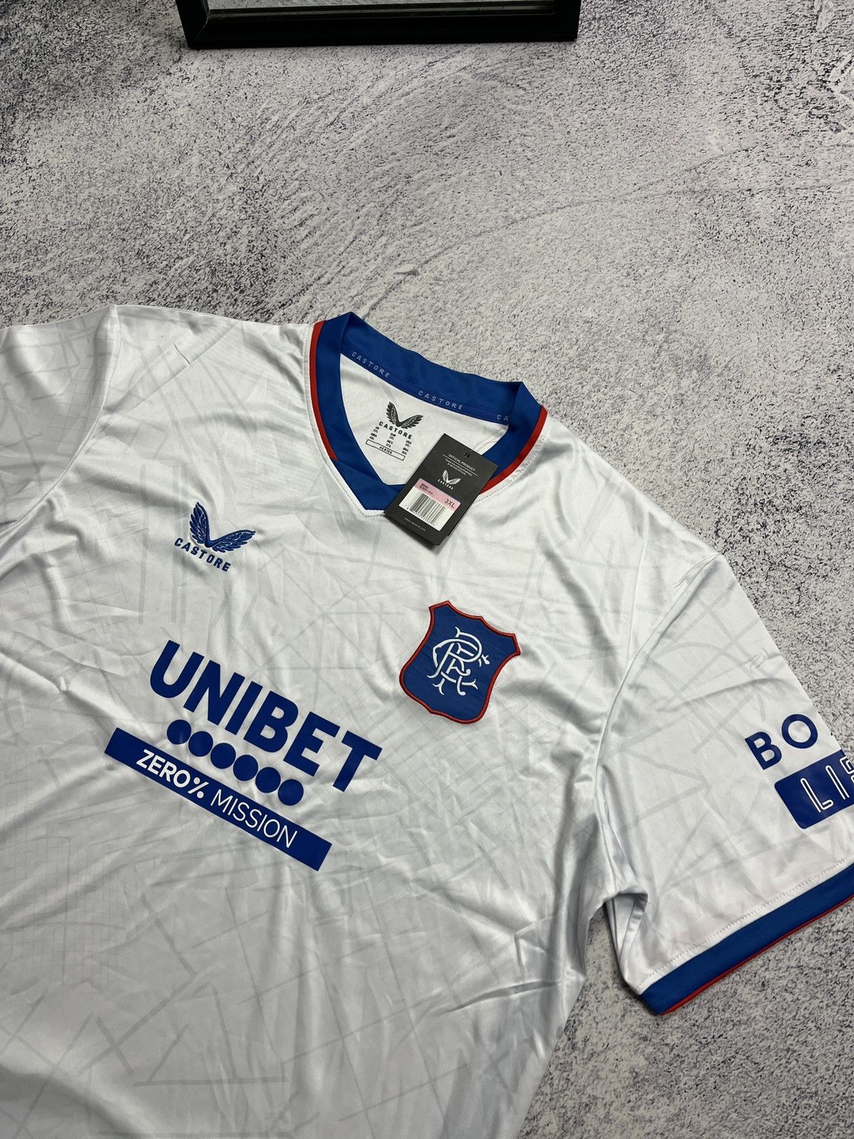 Other Glasgow Rangers 2024/25 Away Football Shirt Soccer Jersey Size US XXL / EU 58 / 5 - 4 Thumbnail