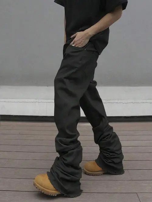 Jean Skinny Stacked Jeans Pants Long Size US 32 / EU 48 - 3 Thumbnail