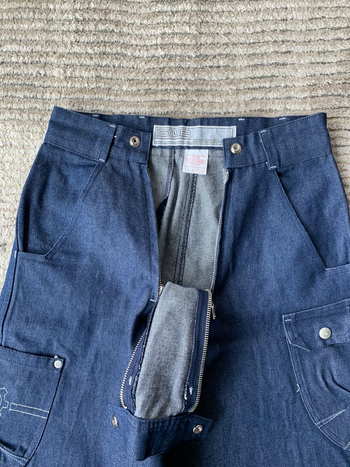 JNCO × Vintage Penis Jeans 90s Vintage Snug Industries Y2K Macgear Kikwear Size US 30 / EU 46 - 2 Thumbnail