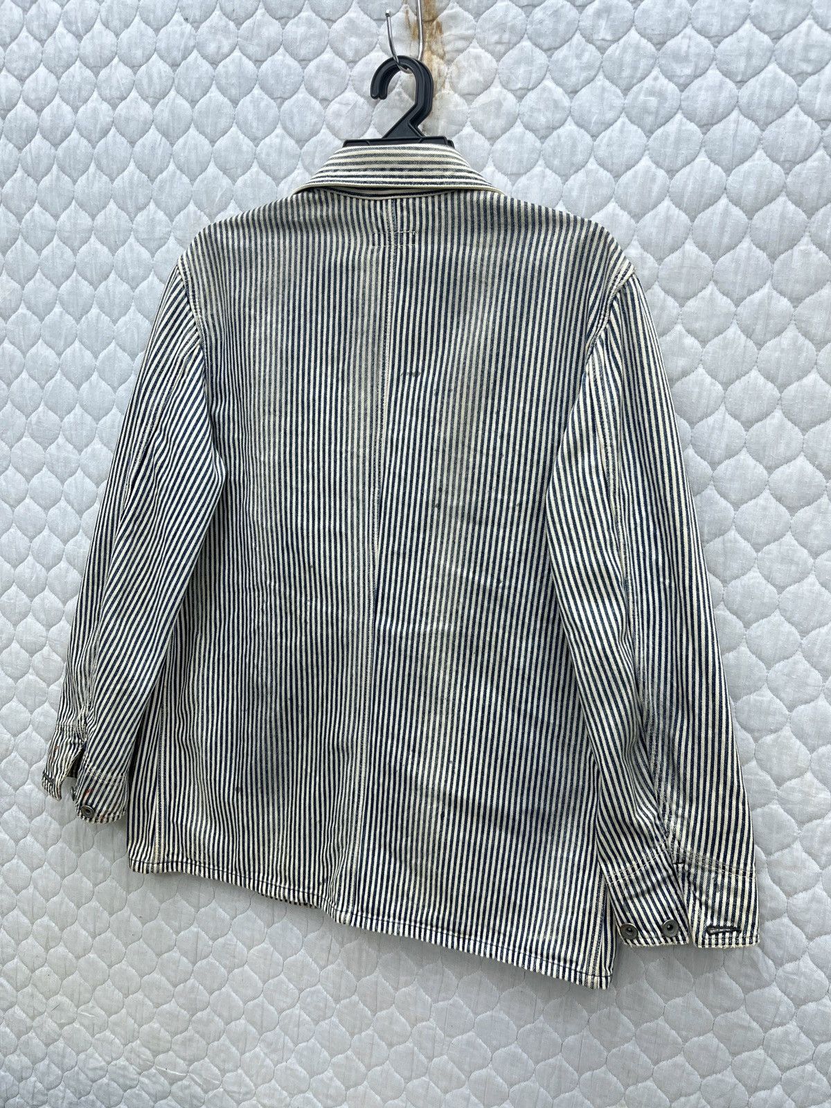 Johnbull 🔥🔥🔥ARCHIVE VINTAGE JOHN BULL HICKORY STRIPE CHORE JACKET Size US M / EU 48-50 / 2 - 5 Thumbnail