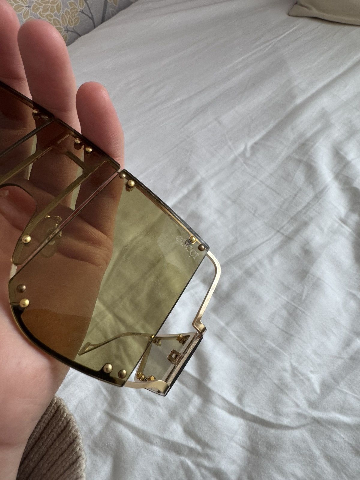Gucci Gucci rare sunglasses mask Size ONE SIZE - 4 Thumbnail