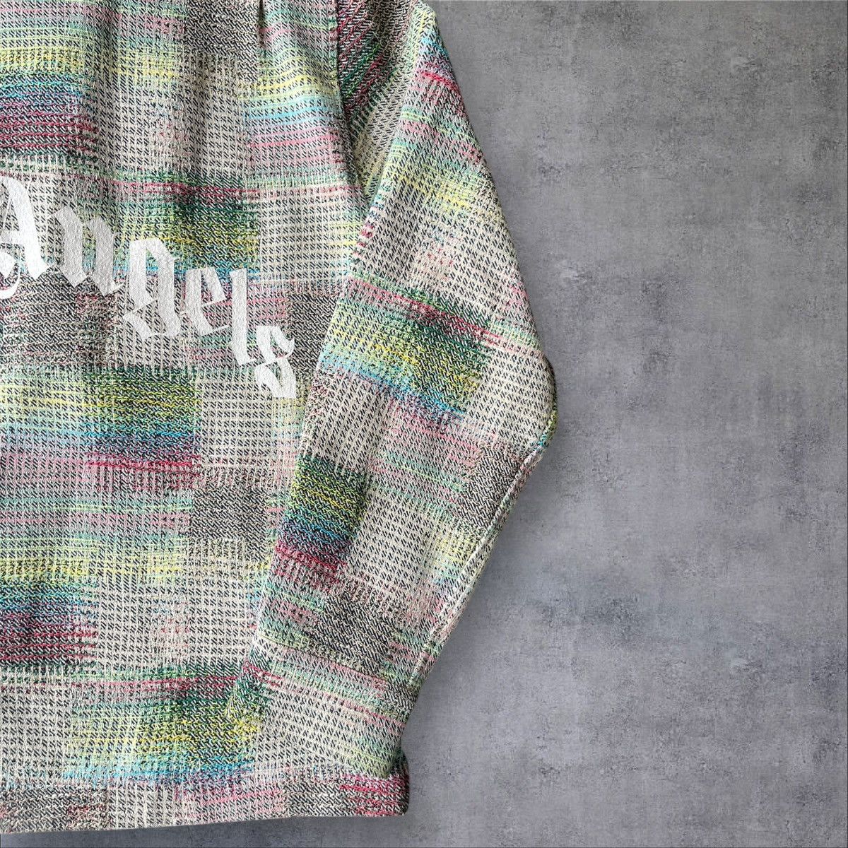 Palm Angels VERY CLEAN PALM ANGELS MULTICOLOR PLAID PEACOAT SIZE 50 Size US L / EU 52-54 / 3 - 12 Thumbnail