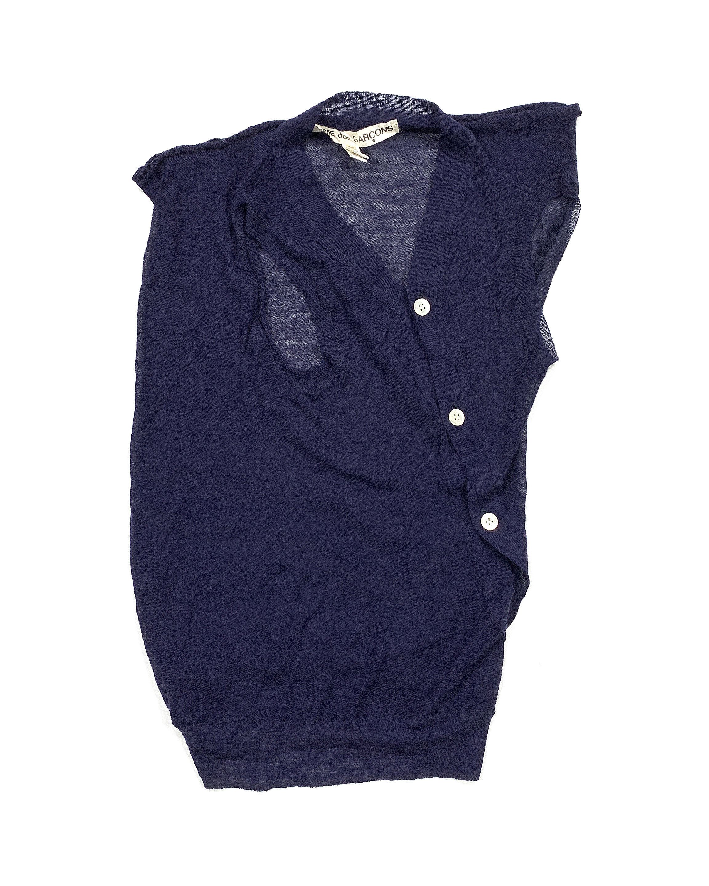 Comme des Garcons 00s Twisted Sheer Vest Size S / US 4 / IT 40 - 2 Thumbnail